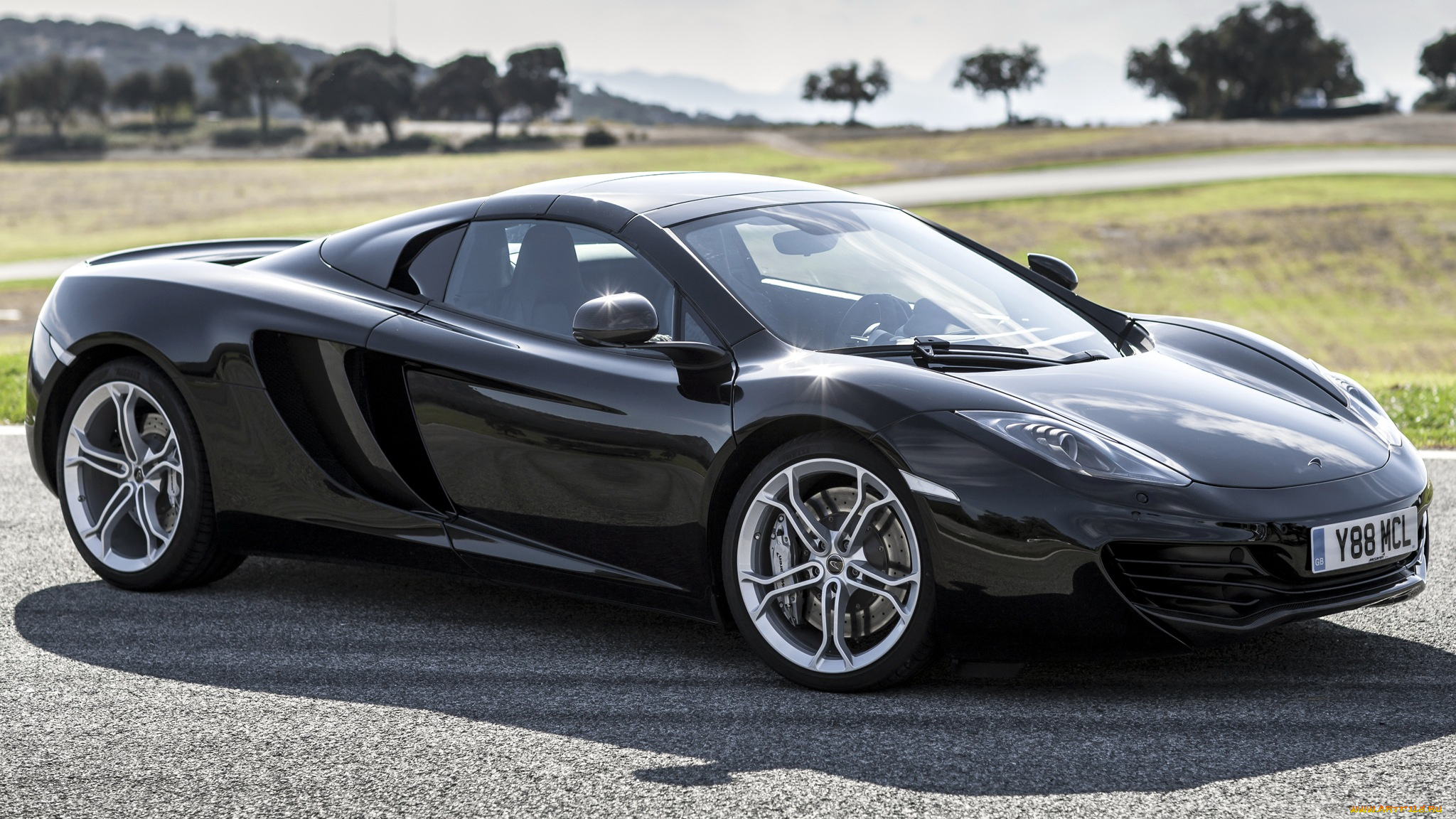 mclaren, mp4, 12c, автомобили, автомобиль, стиль, изящество, мощь, скорость