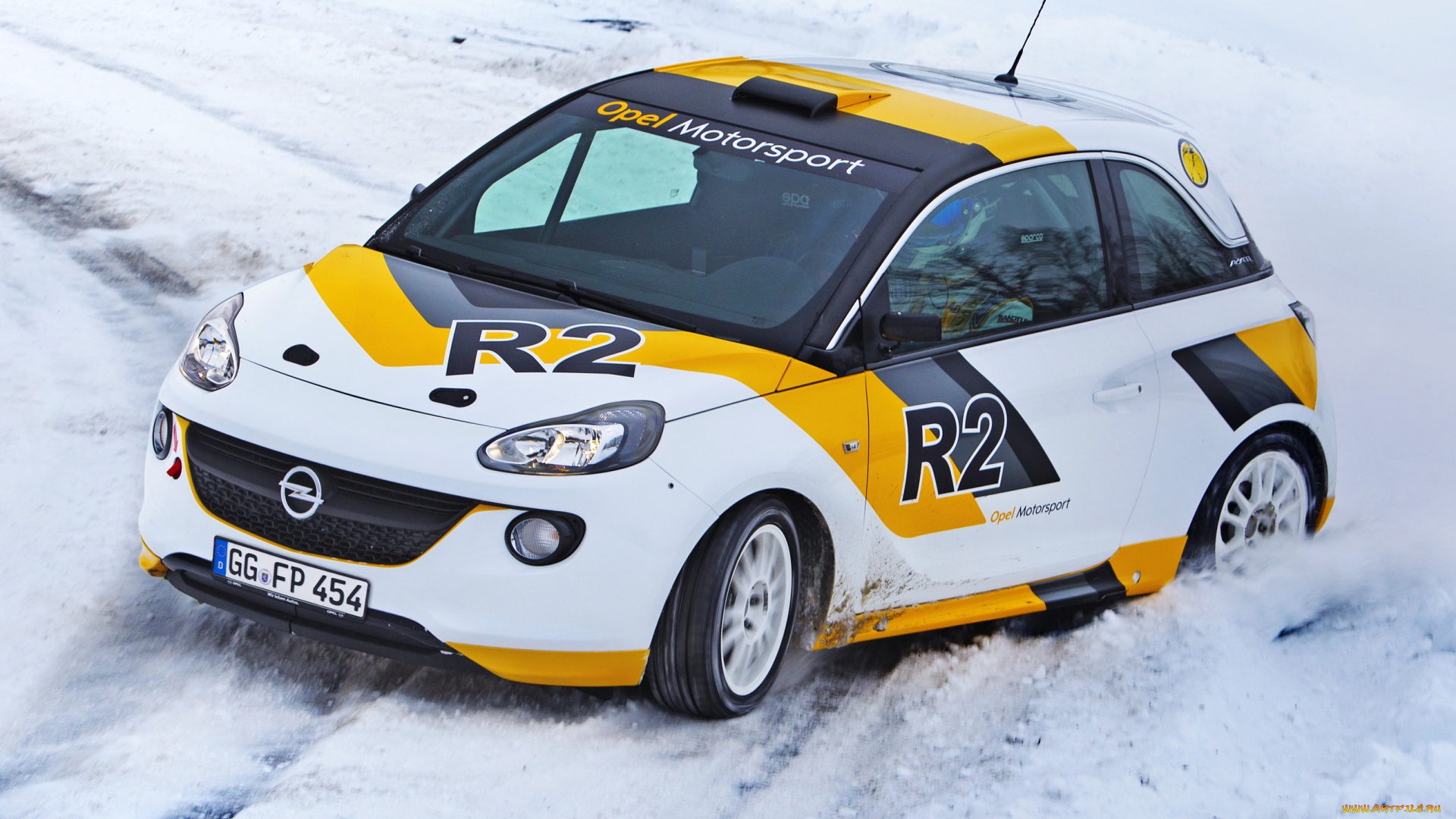 2013, opel, adam, r2, автомобили, снег, ралли