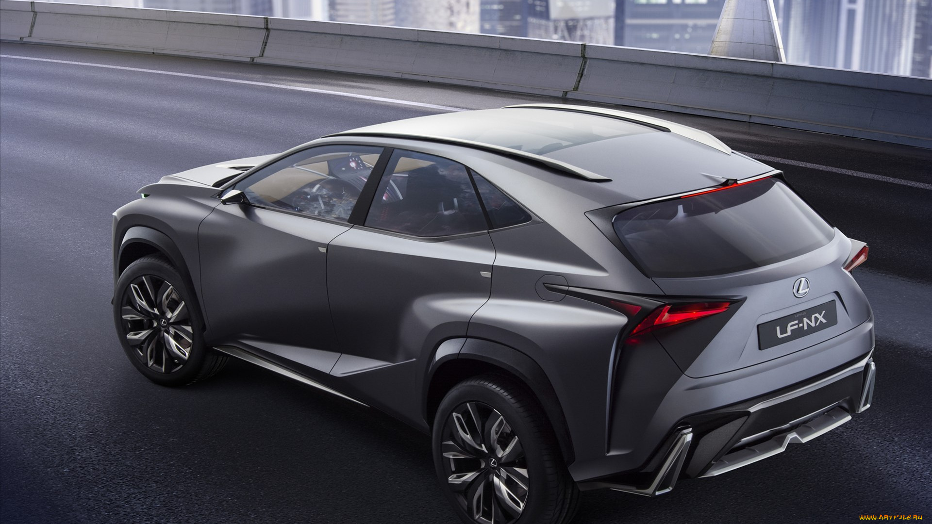 автомобили, lexus, concept, turbo, lf-nx
