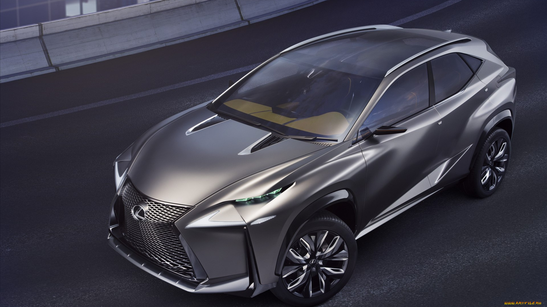 автомобили, lexus, lf-nx, concept, turbo