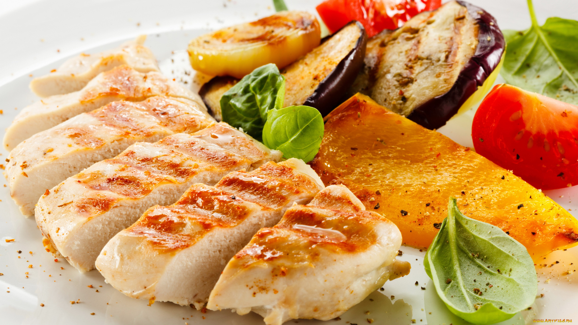 еда, вторые, блюда, баклажаны, картофель, салат, мясо