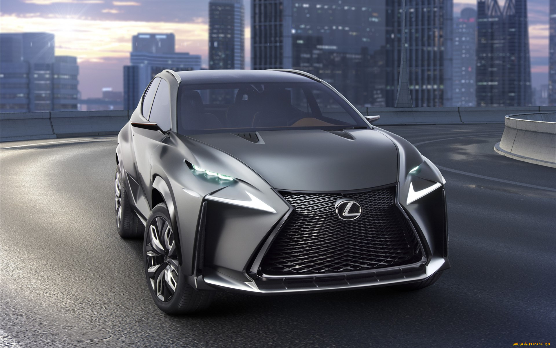 автомобили, lexus, concept, turbo, lf-nx