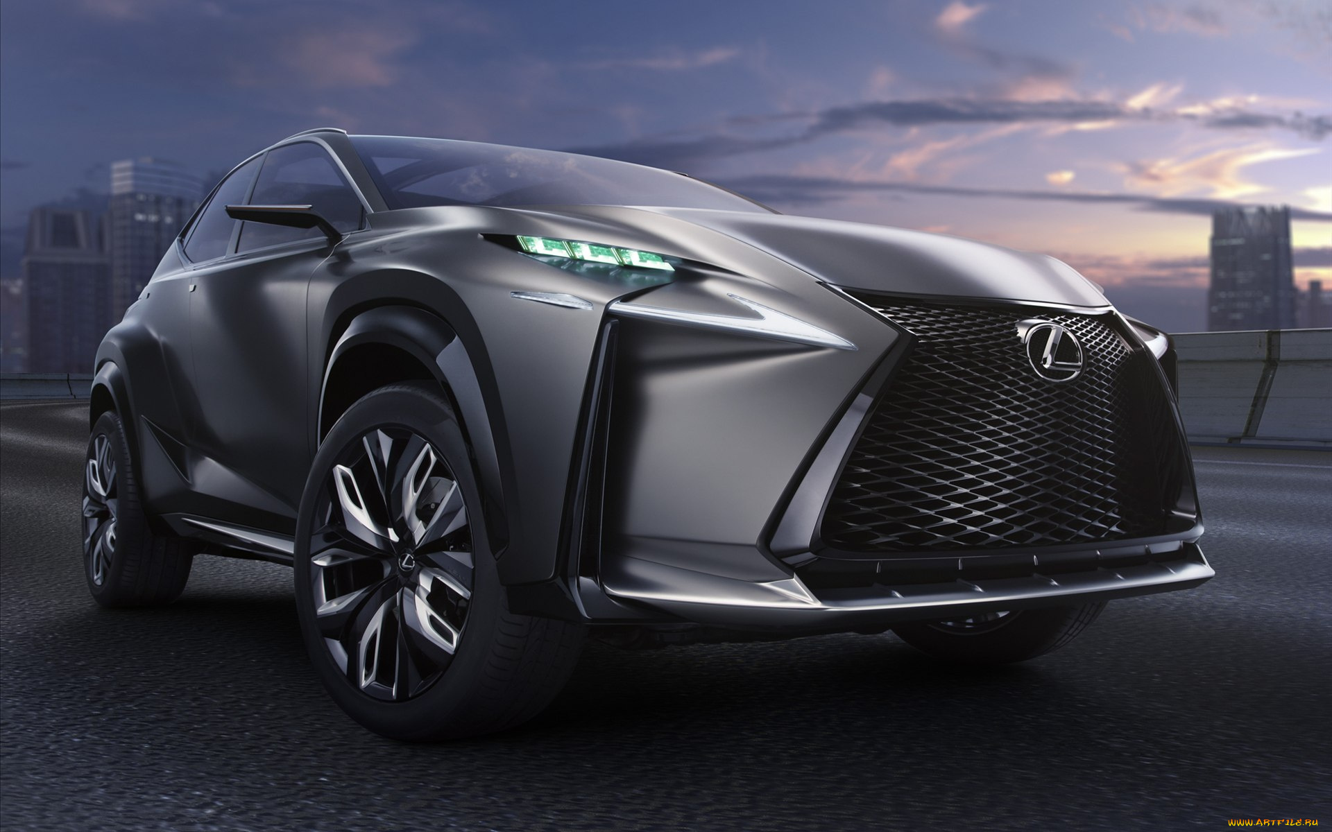 автомобили, lexus, concept, turbo, lf-nx