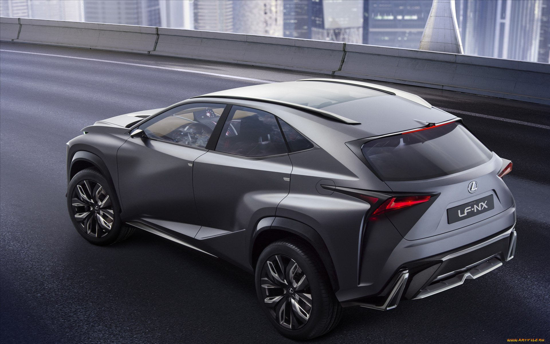 автомобили, lexus, concept, turbo, lf-nx