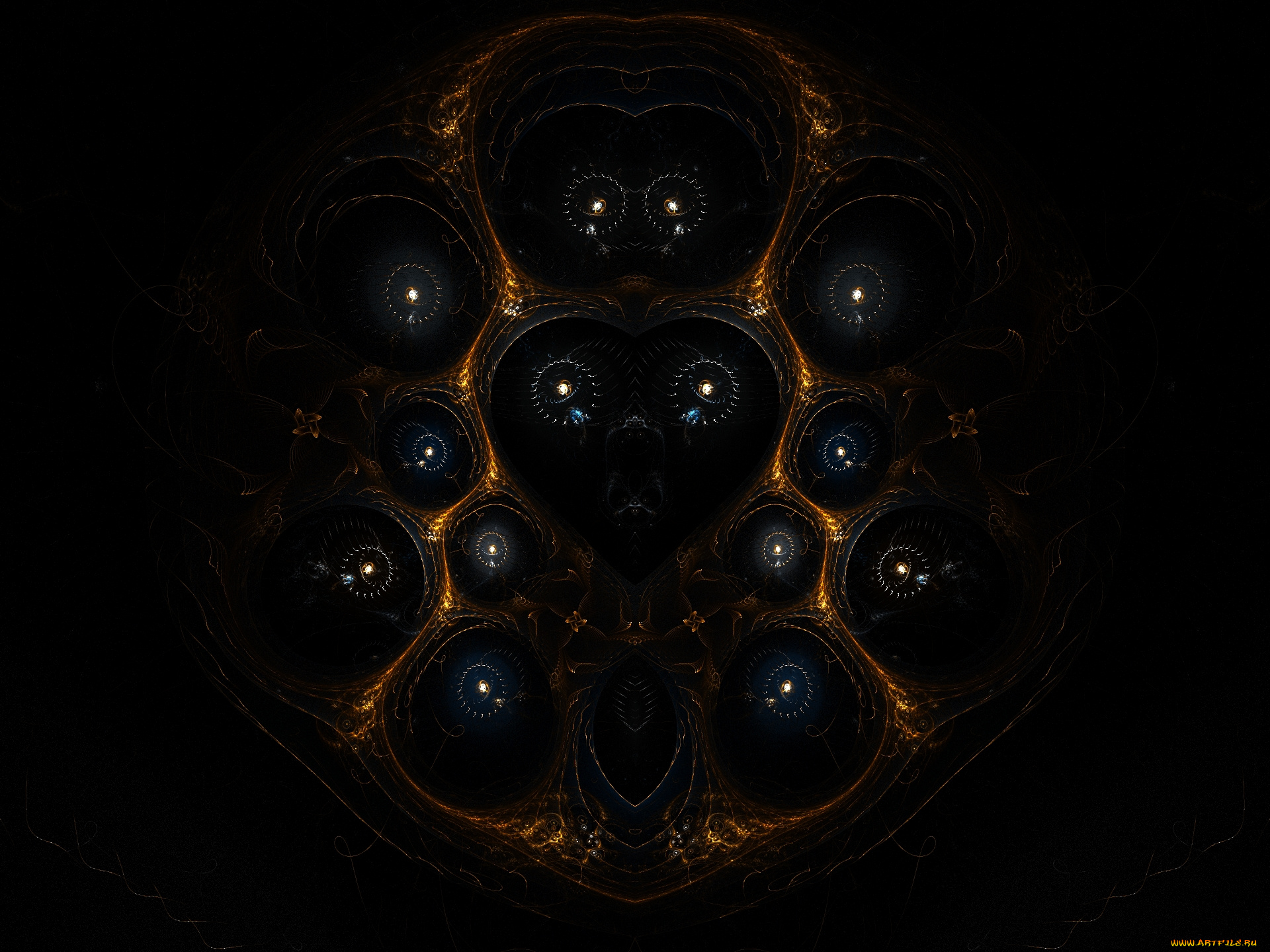 3д, графика, fractal, фракталы, фрактал
