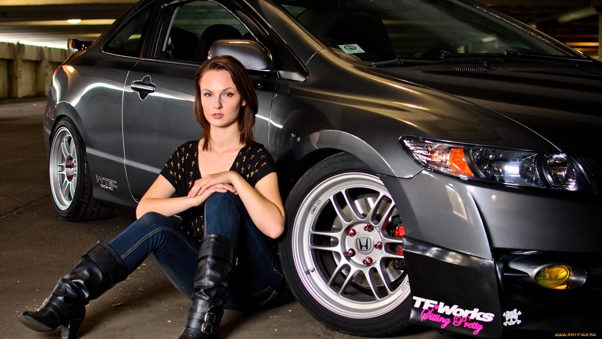 автомобили, -авто, с, девушками, авто, девица