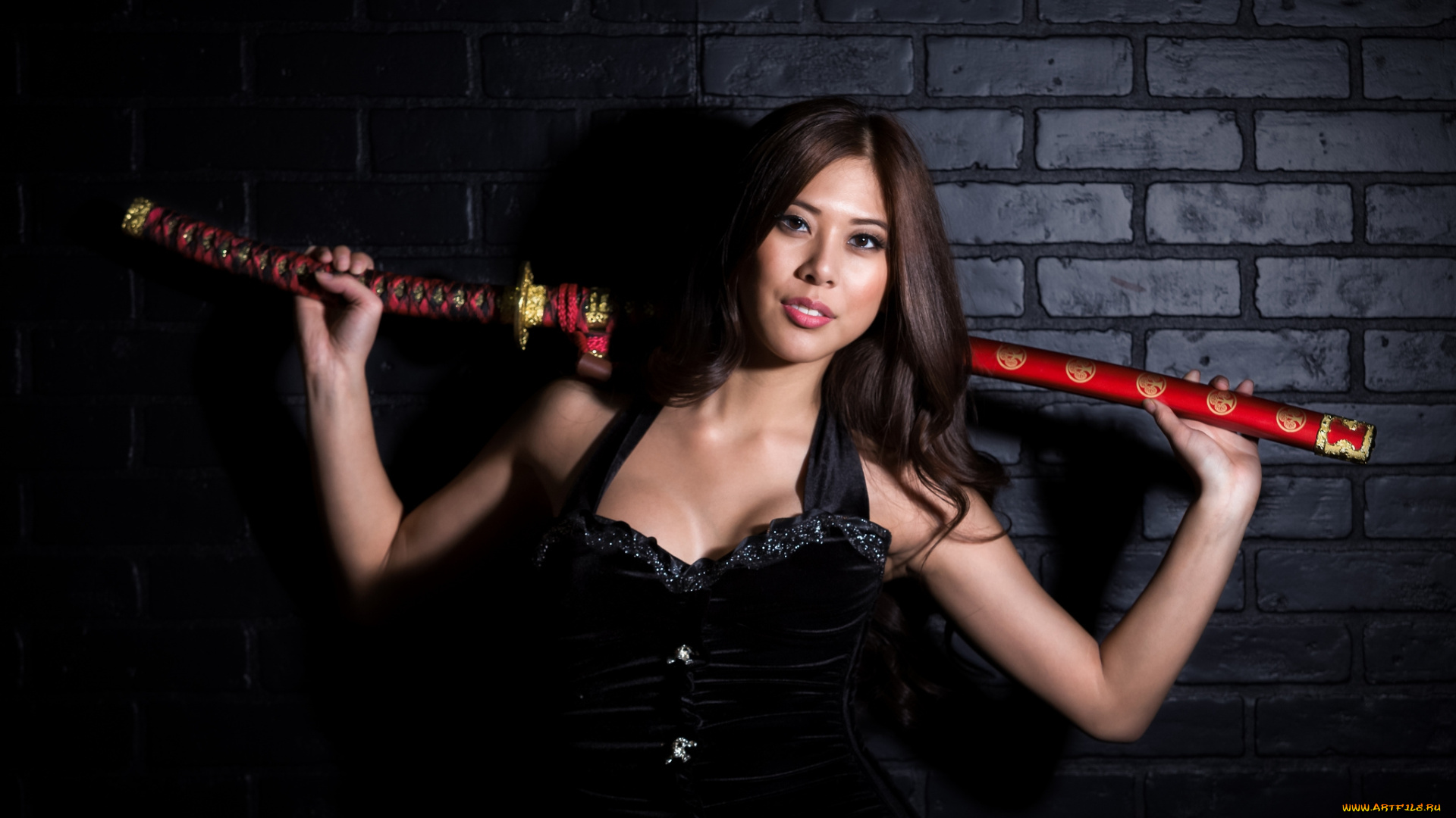 девушки, -unsort, , девушки, с, оружием, меч, девушка