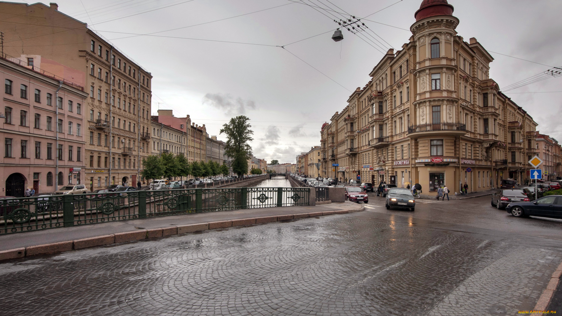 города, санкт-петербург, , петергоф, , россия, дома, мост, кокушкин