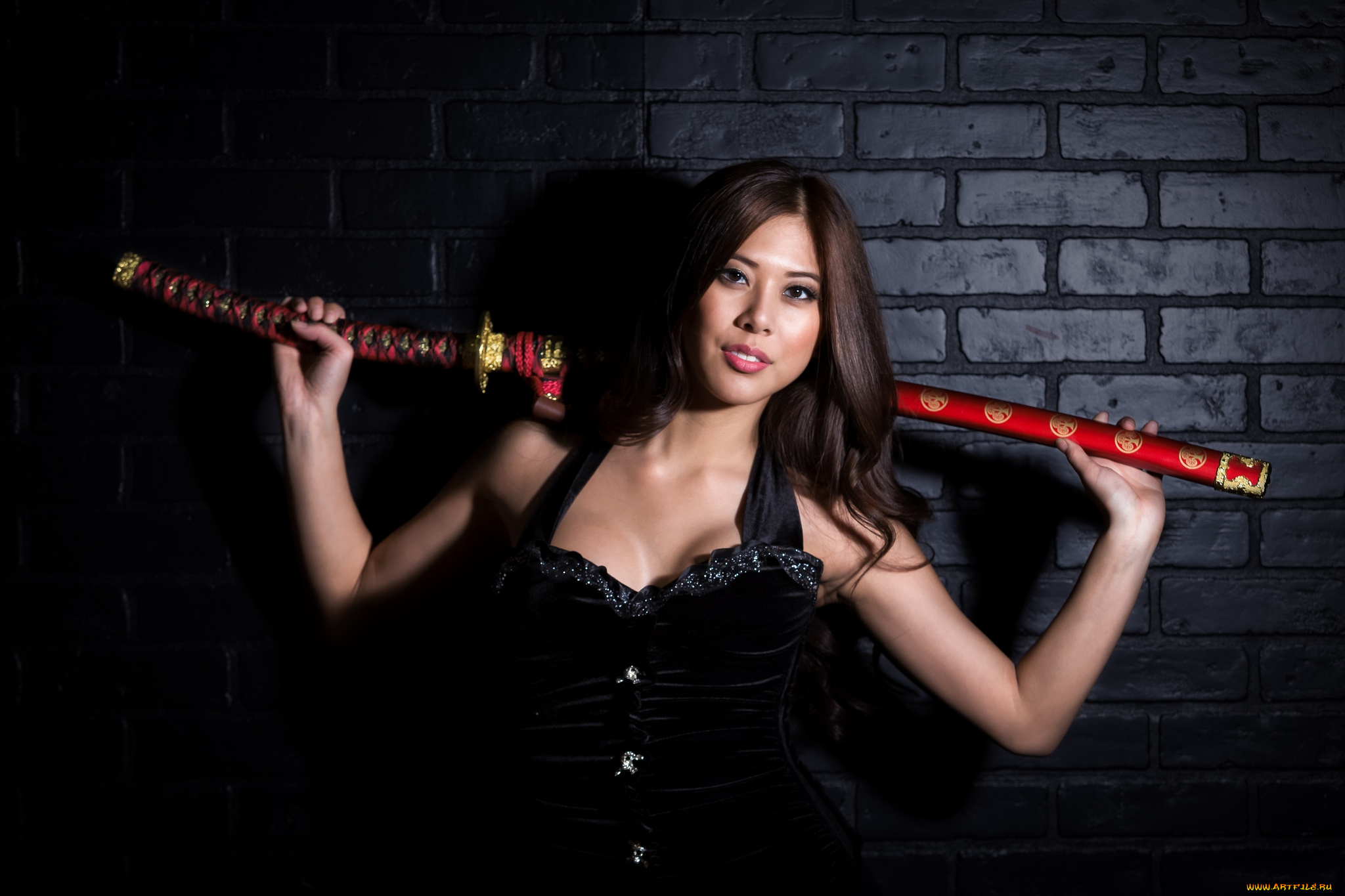 девушки, -unsort, , девушки, с, оружием, меч, девушка