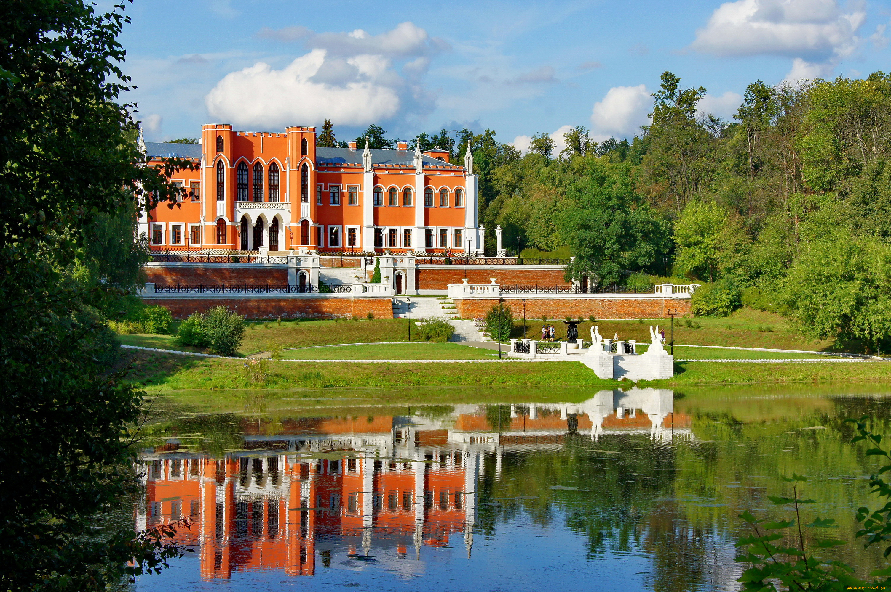 усадьба, марфино, подмосковье, города, -, исторические, , архитектурные, памятники, усадьба, марфино, подмосковье, особняк, парк, пруд