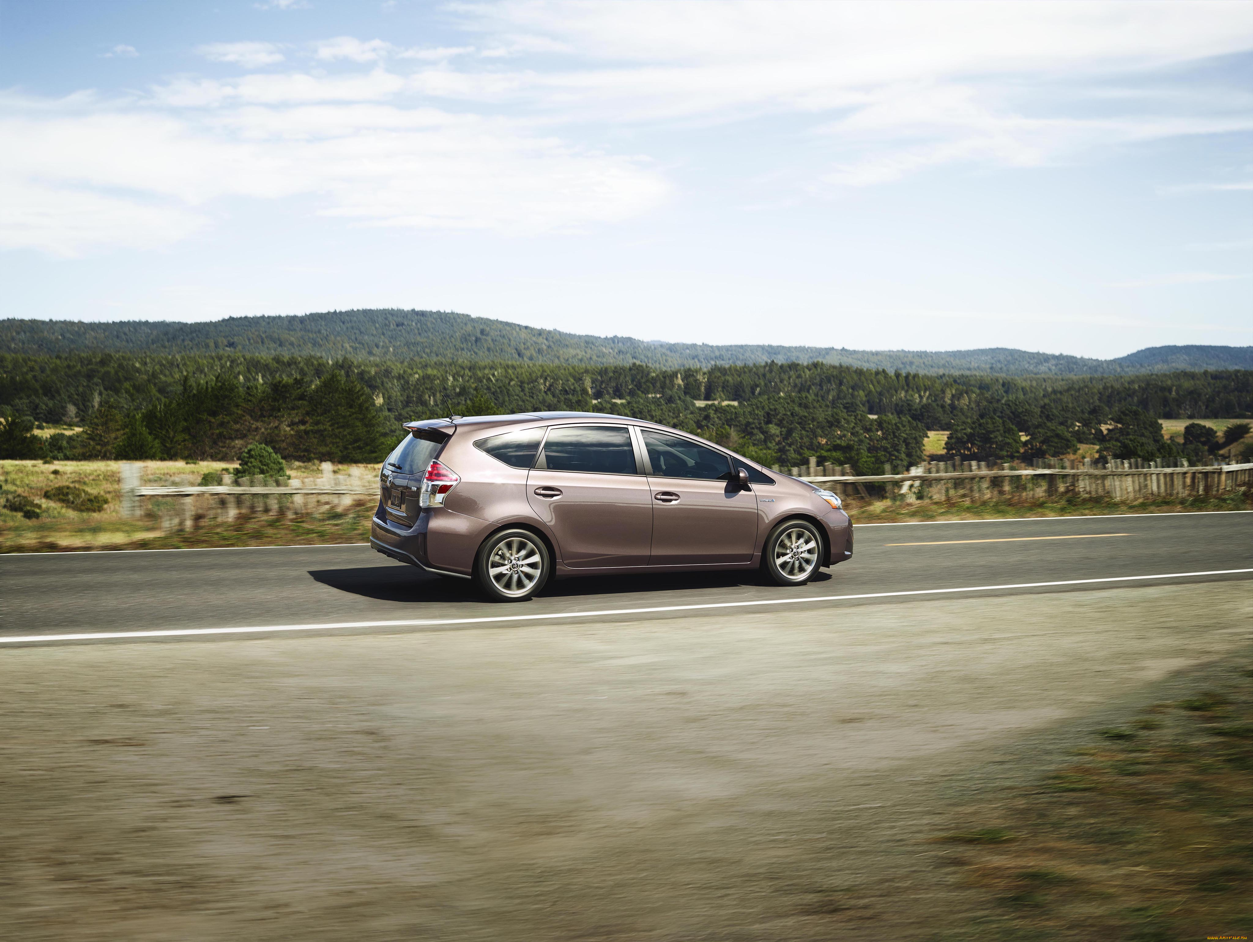 автомобили, toyota, zvw40w, prius, v, 2015г