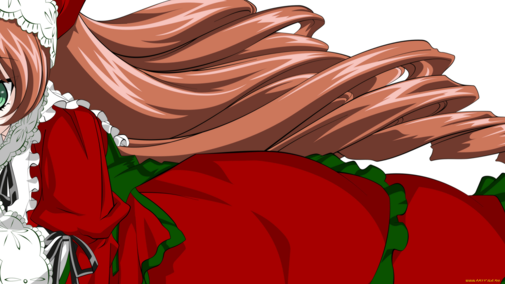 аниме, rozen, maiden, арт, девочка, souseiseki, rozen, maiden