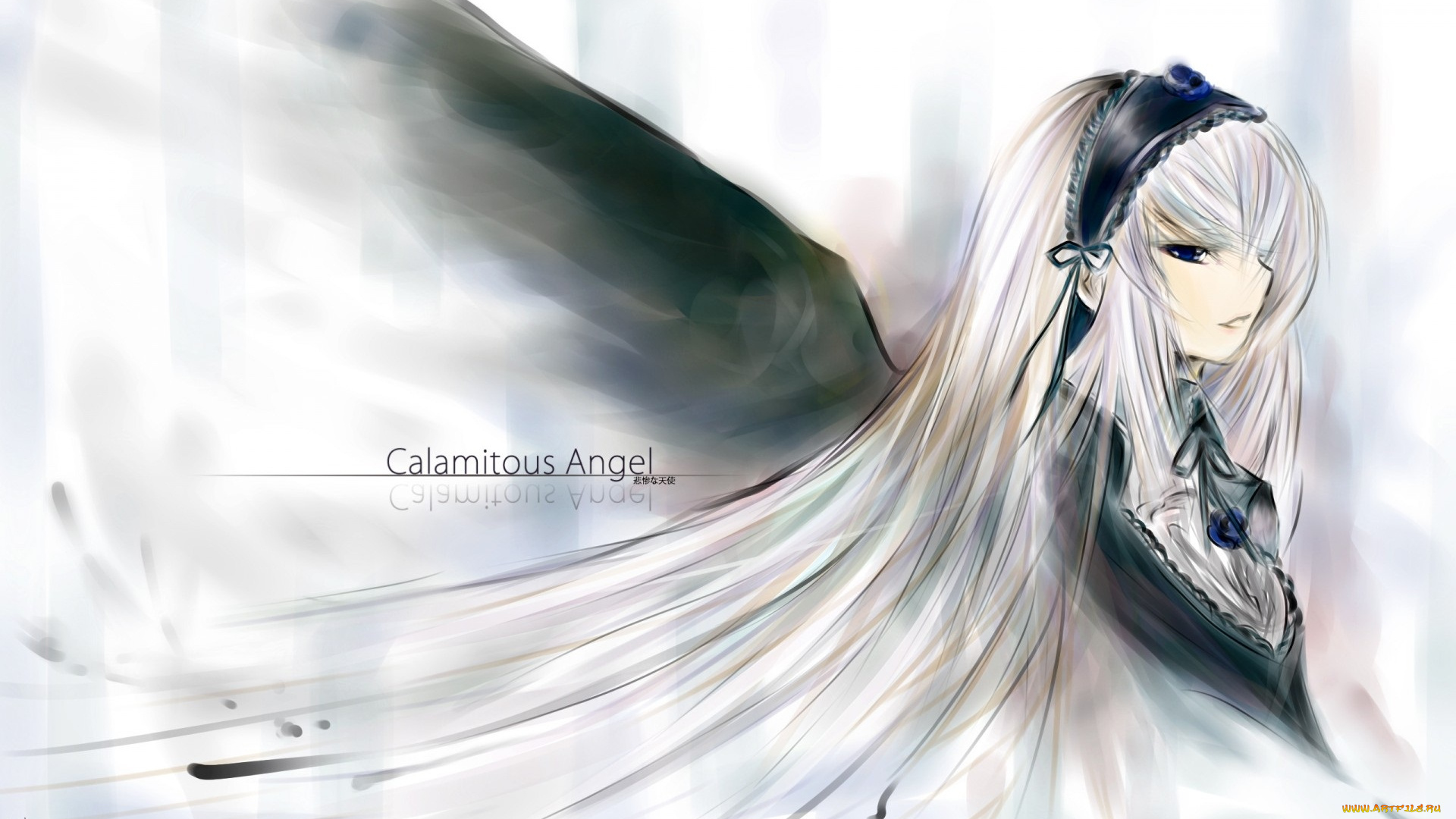 аниме, rozen, maiden, арт, suigintou, девушка, rozen, maiden