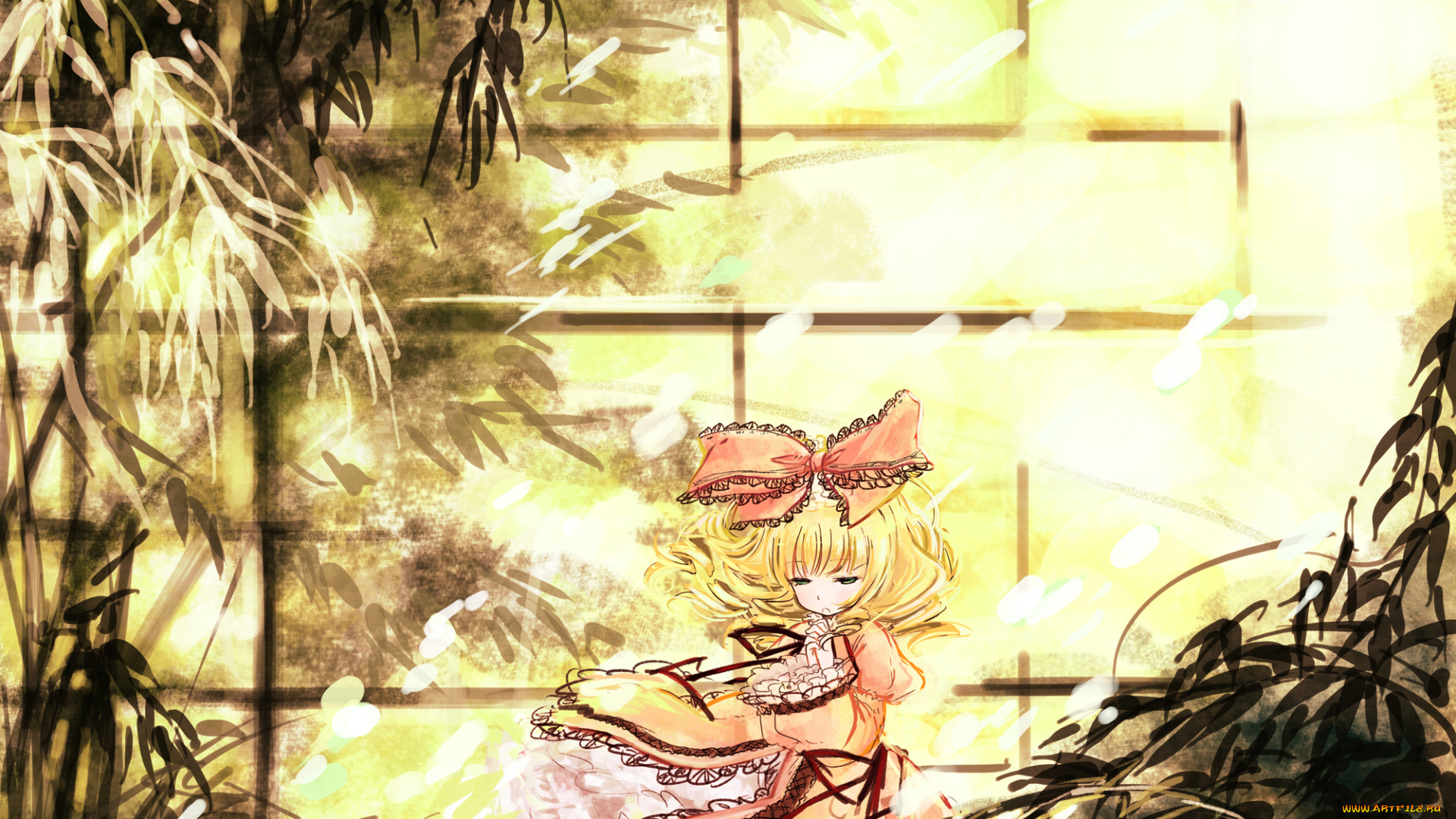 аниме, rozen, maiden, rozen, maiden, девочка, арт, abe, kanari, hina, ichigo