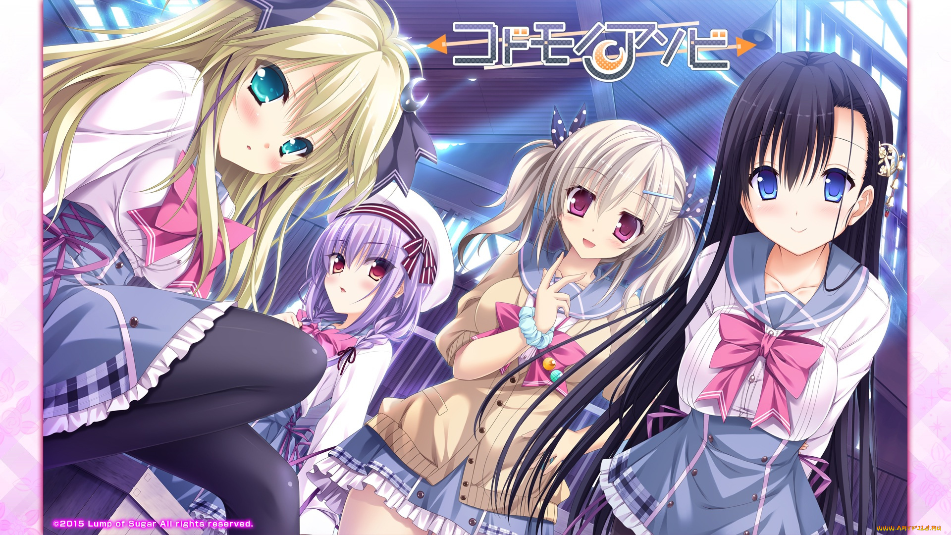 аниме, unknown, , другое, kodomo, no, asobi, арт, девочки