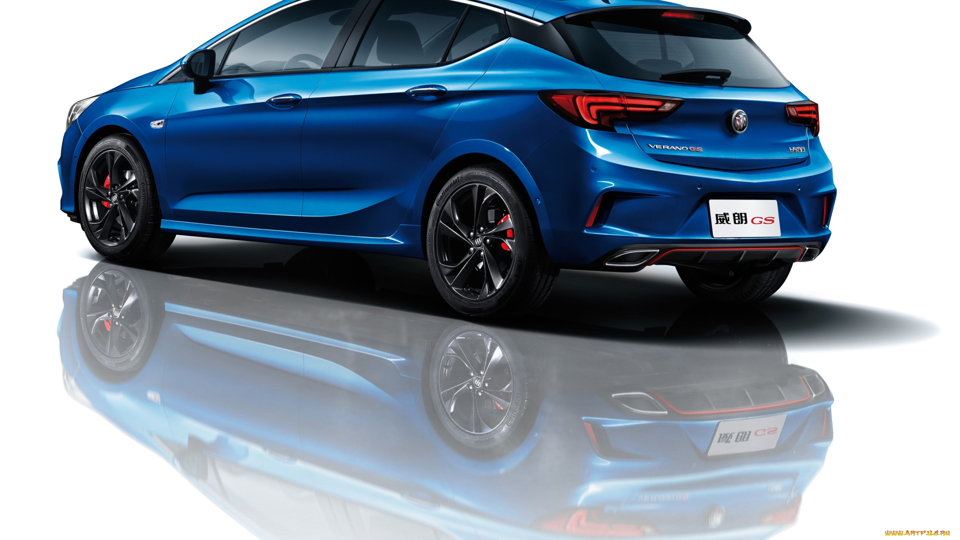 автомобили, buick, verano, gs, синий, 2015г, cn-spec