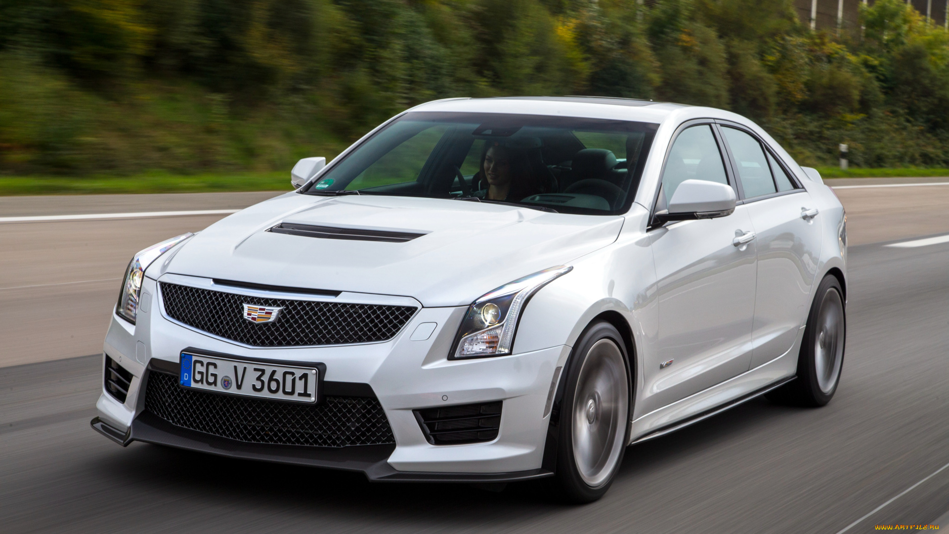 автомобили, cadillac, eu-spec, coupe, ats-v, 2015г, светлый