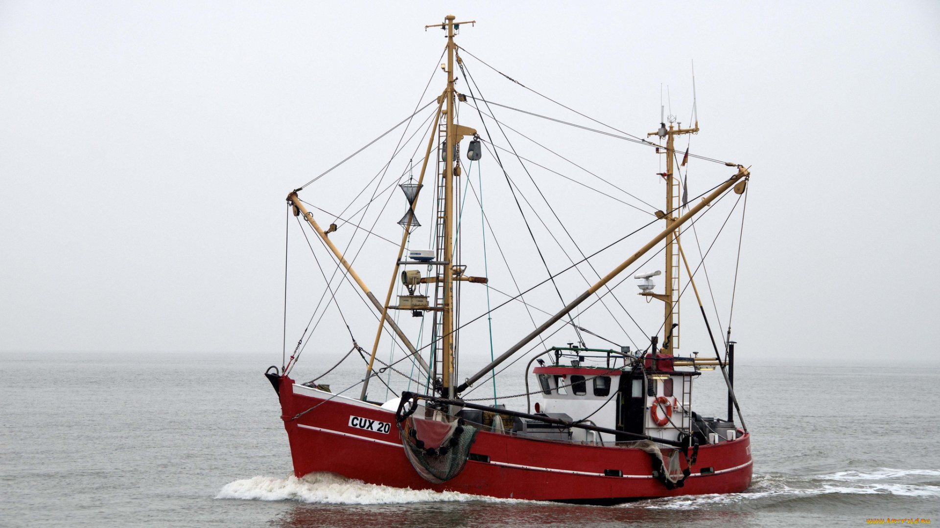 корабли, другое, рыболов