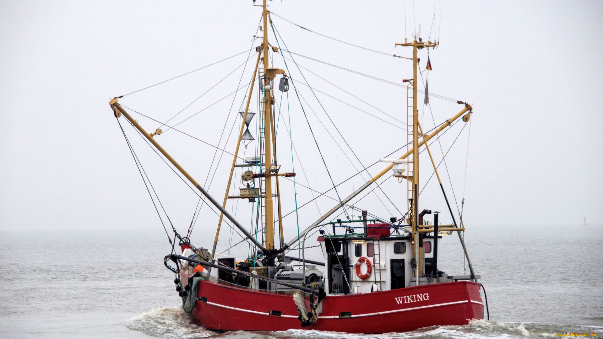 корабли, другое, рыболов