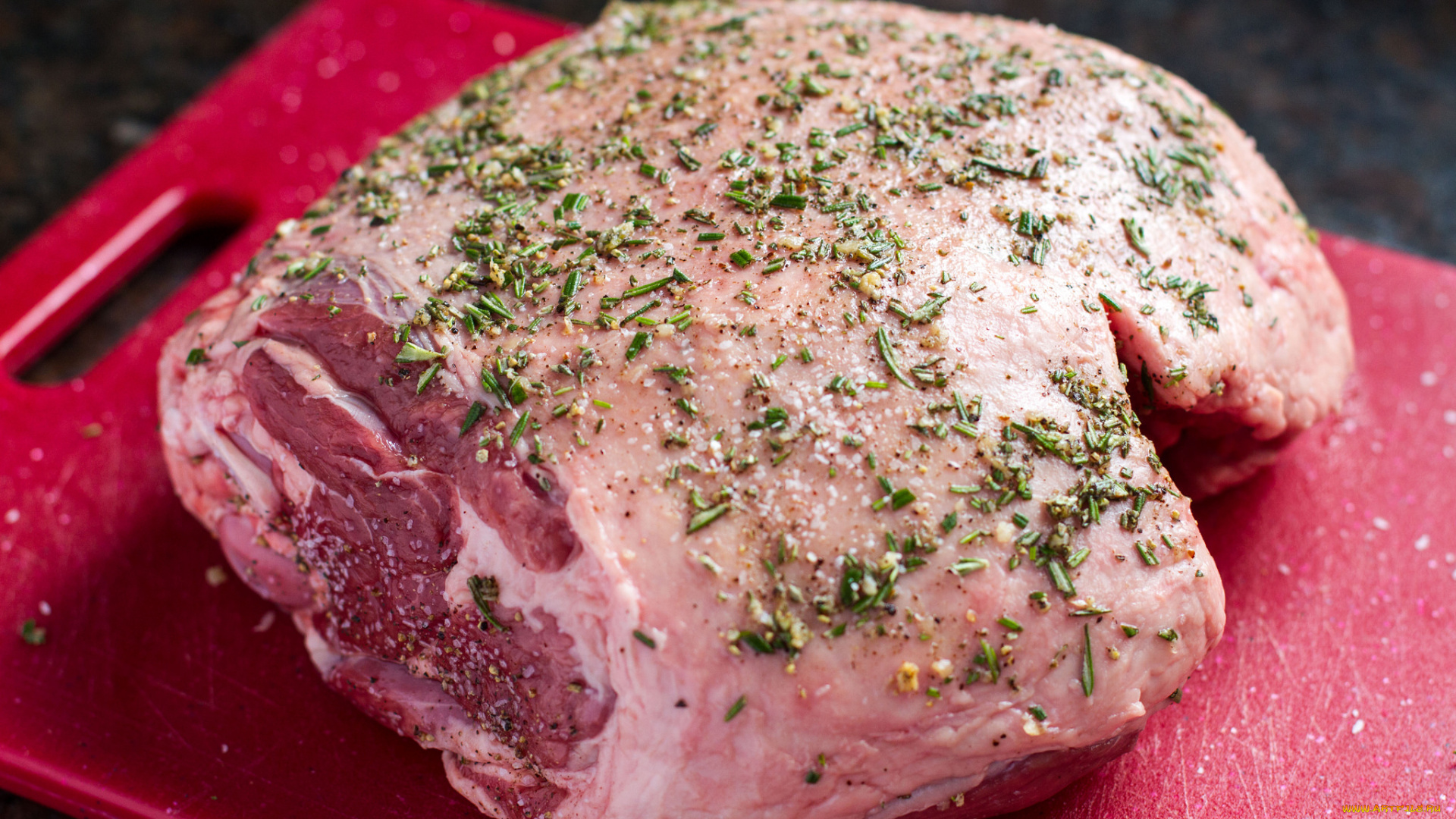 rubbed, еда, мясные, блюда, ростбиф