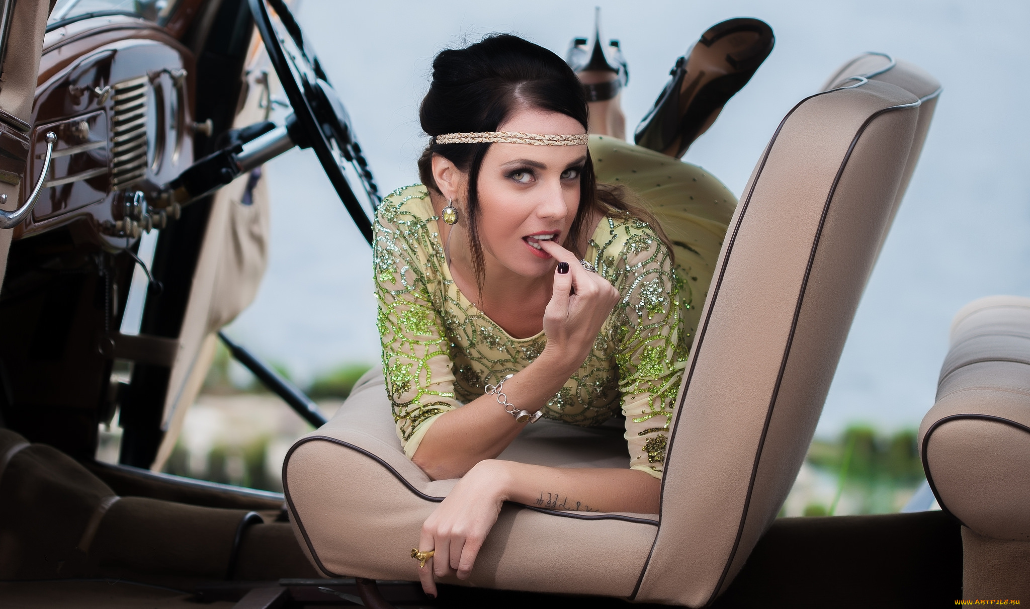 автомобили, -авто, с, девушками, авто, девица