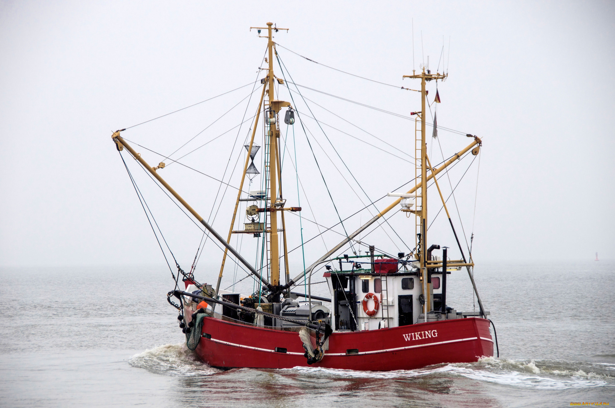 корабли, другое, рыболов