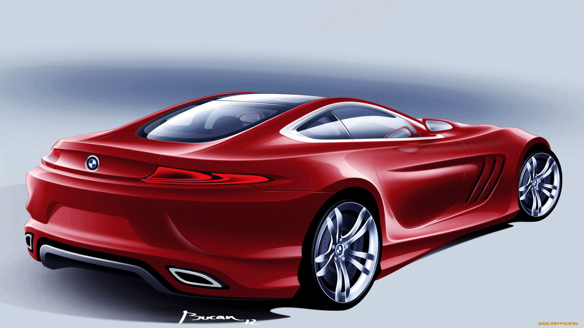 bmw, 9, series, gt, concept, 2017, автомобили, рисованные, concept, gt, 9, 2017, series, bmw