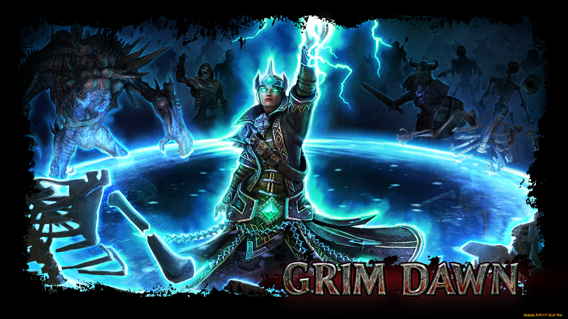 grim, dawn, видео, игры, action, grim, dawn, ролевая