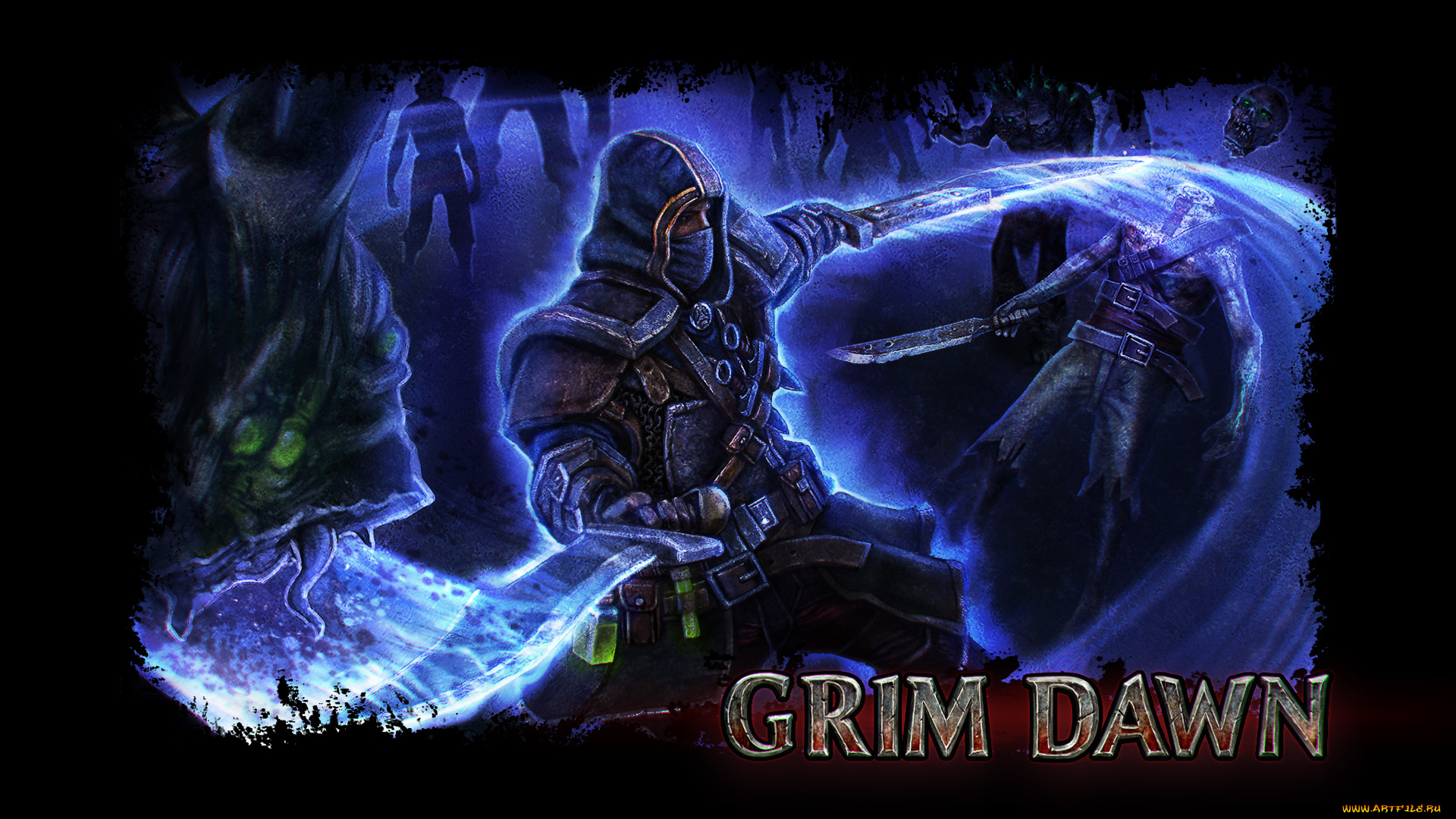 grim, dawn, видео, игры, action, ролевая, grim, dawn