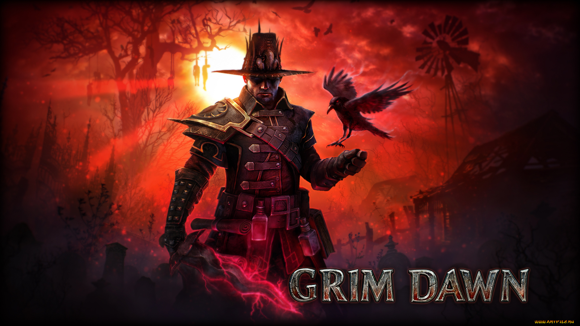 grim, dawn, видео, игры, grim, dawn, action, ролевая