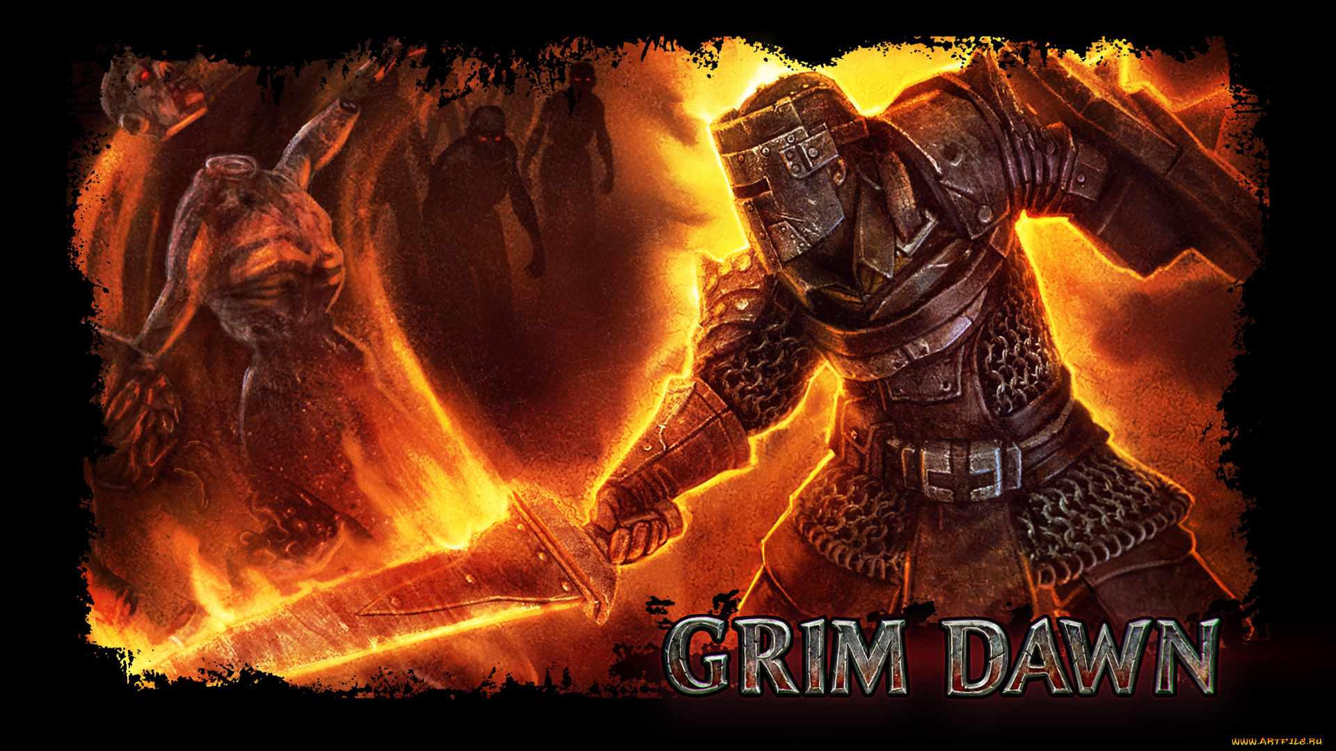grim, dawn, видео, игры, grim, dawn, action, ролевая