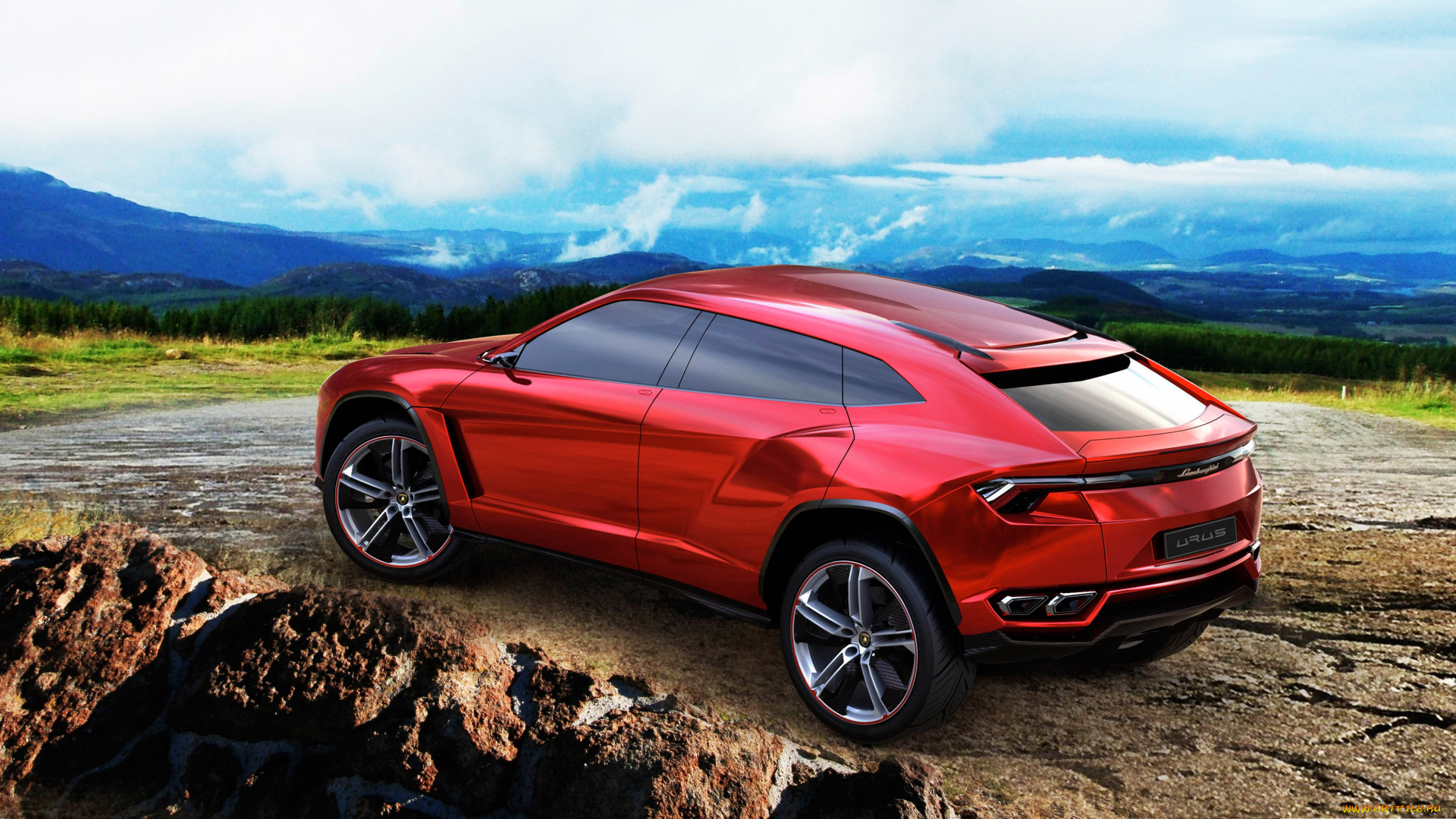 lamborghini, urus, concept, 2012, автомобили, lamborghini, urus, concept, 2012