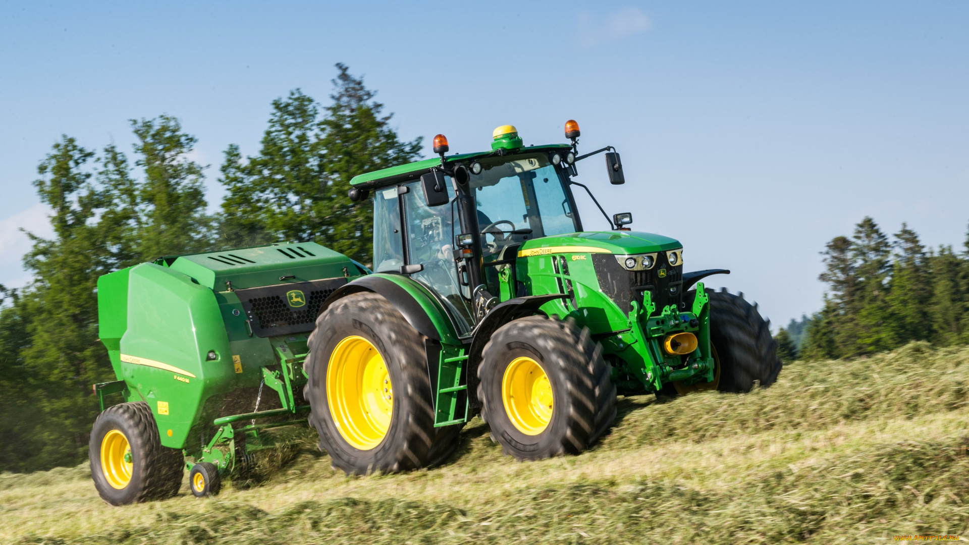 техника, тракторы, john, deere