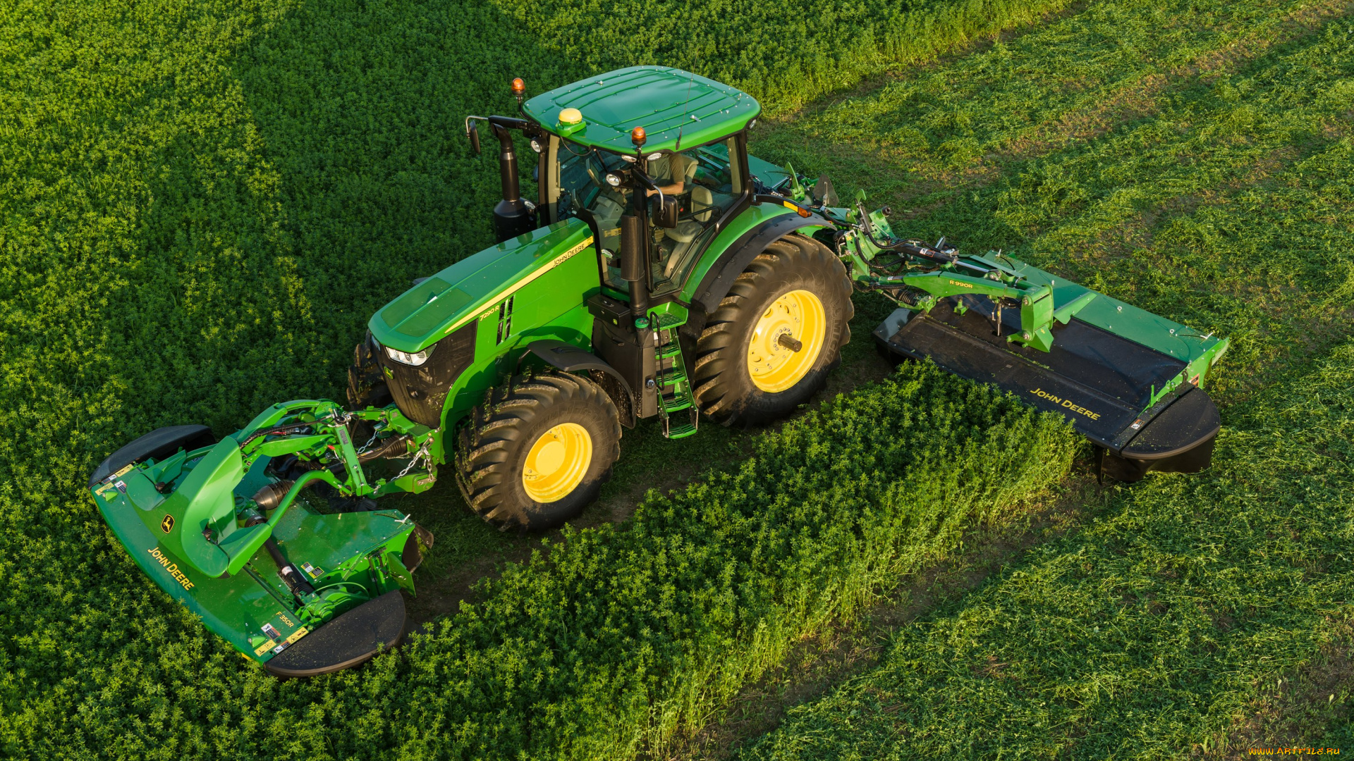 техника, тракторы, john, deere