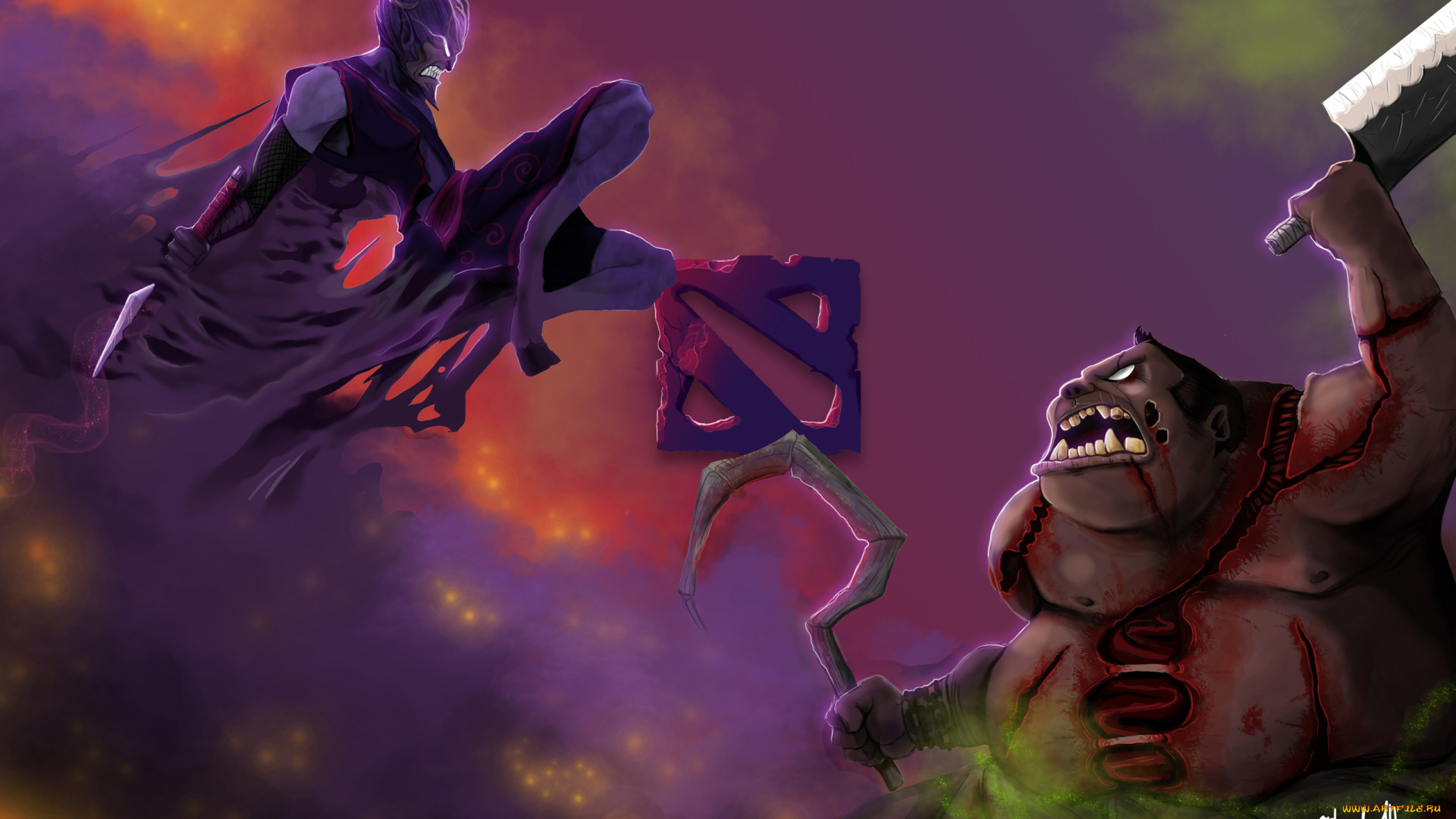 видео, игры, dota, 2, онлайн, 2, ролевая, dota