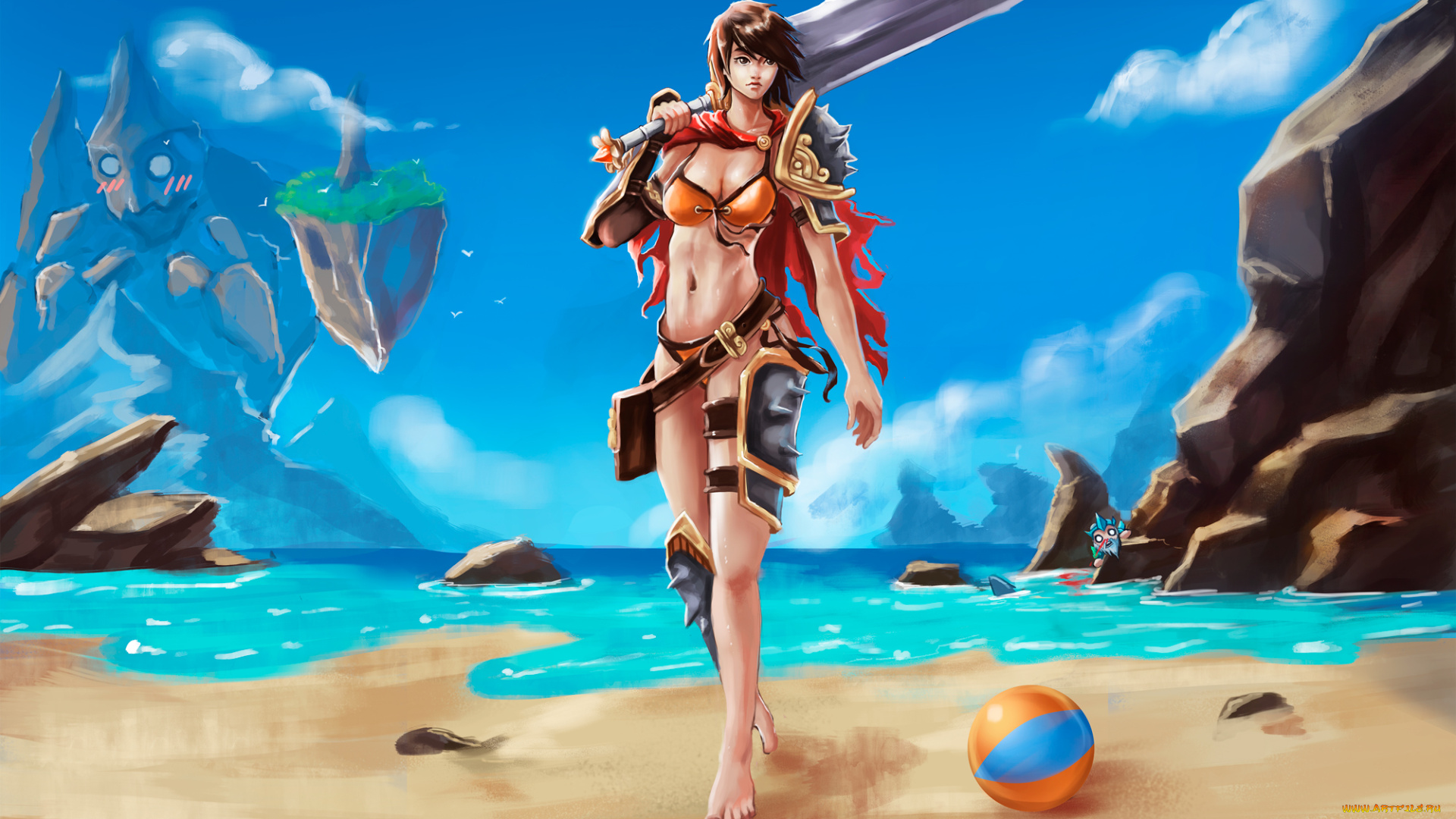 видео, игры, smite, ролевая, онлайн, action