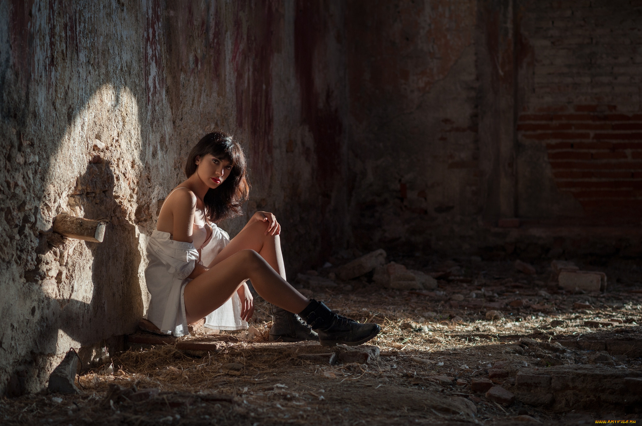 девушки, -unsort, , брюнетки, , шатенки, песик