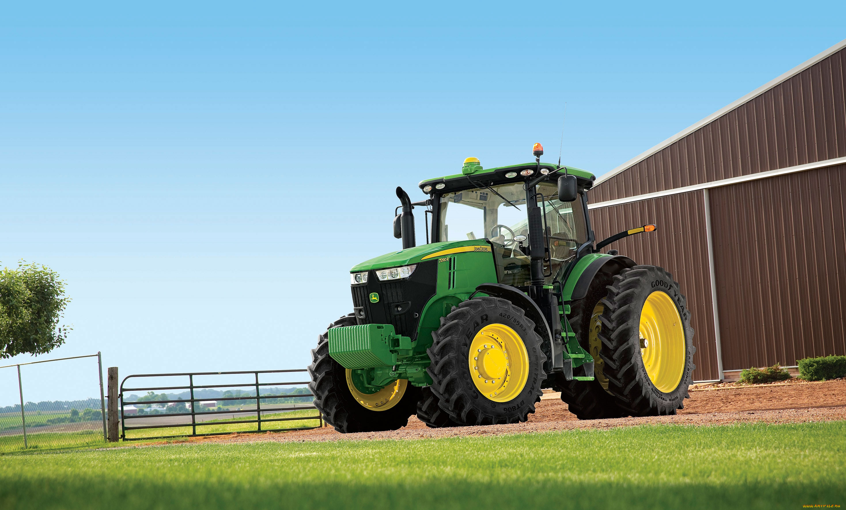 техника, тракторы, john, deere