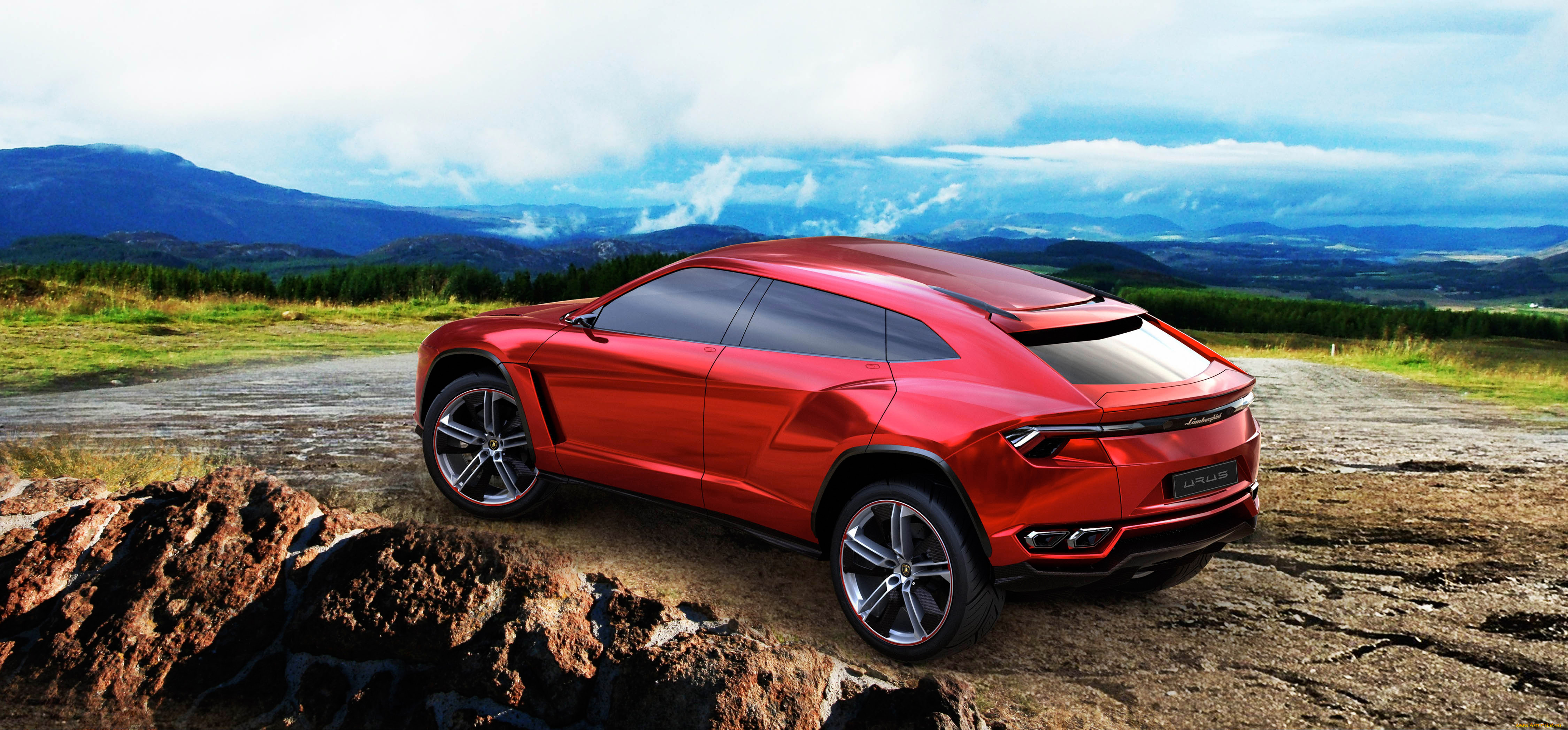lamborghini, urus, concept, 2012, автомобили, lamborghini, urus, concept, 2012