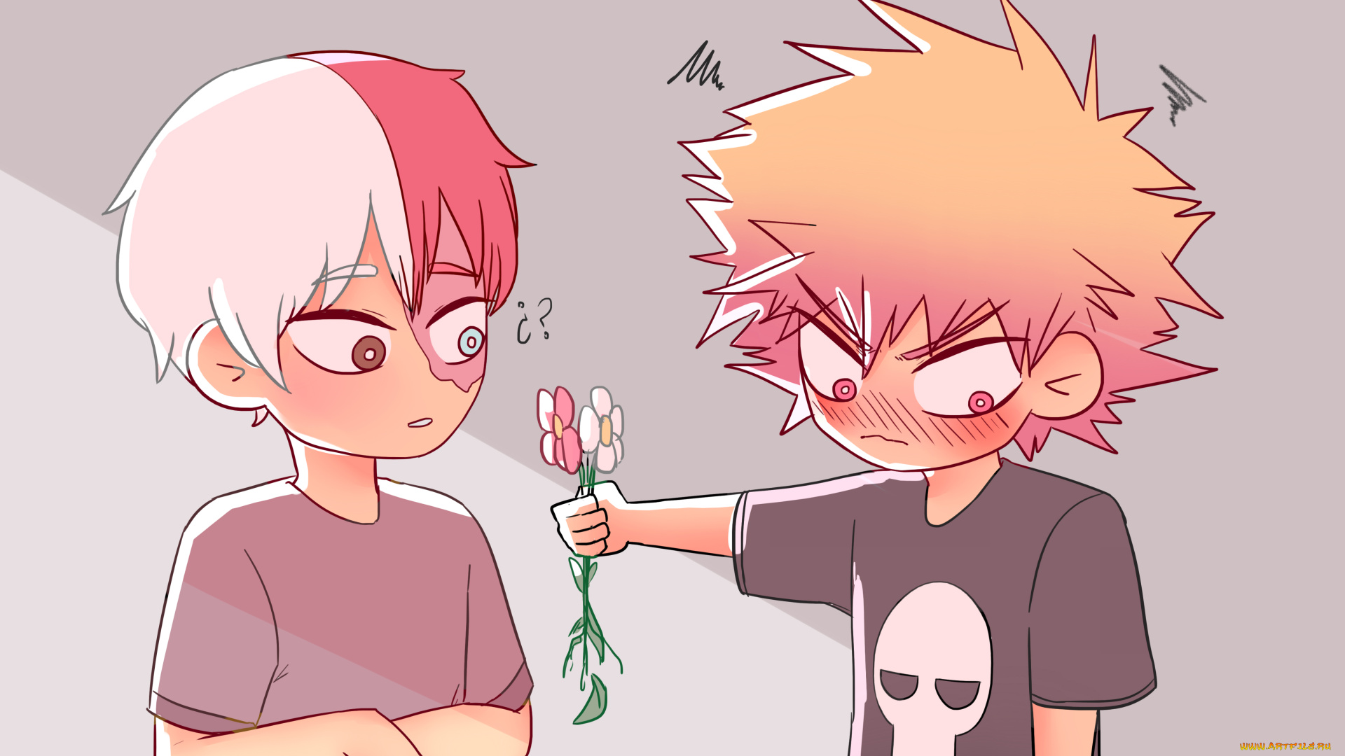 аниме, boku, no, hero, academia, мальчики