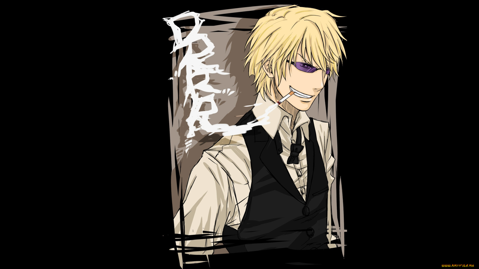 аниме, durarara, шизуо