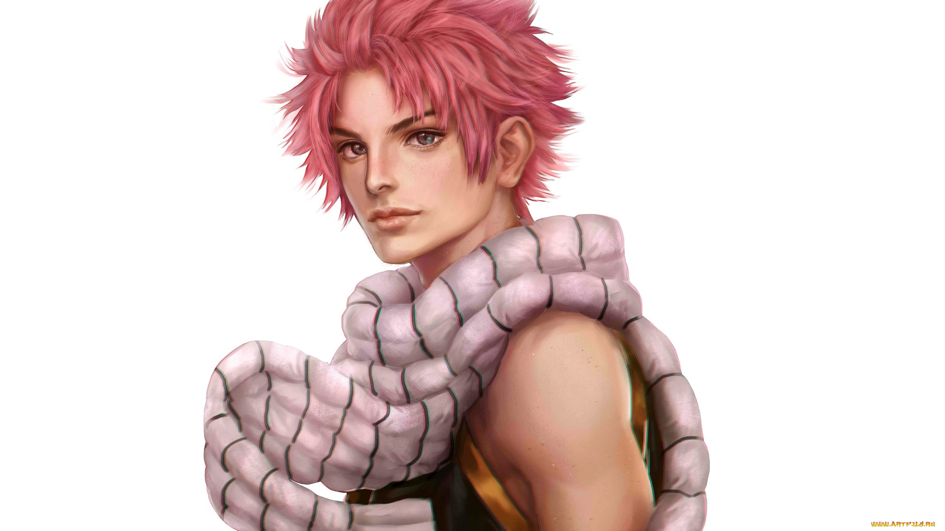 аниме, fairy, tail, нацу