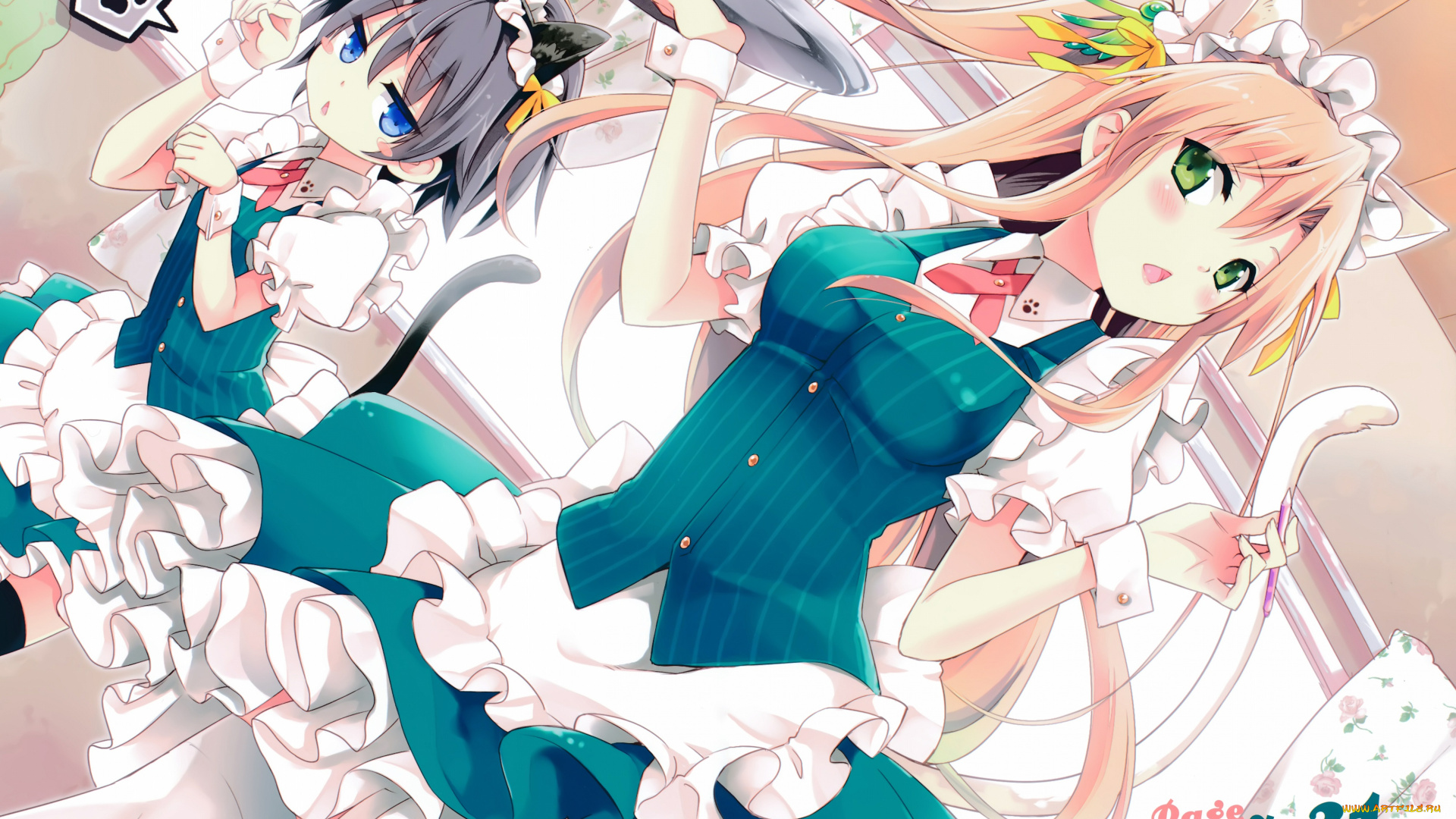 аниме, kantoku, , artbook, девушка