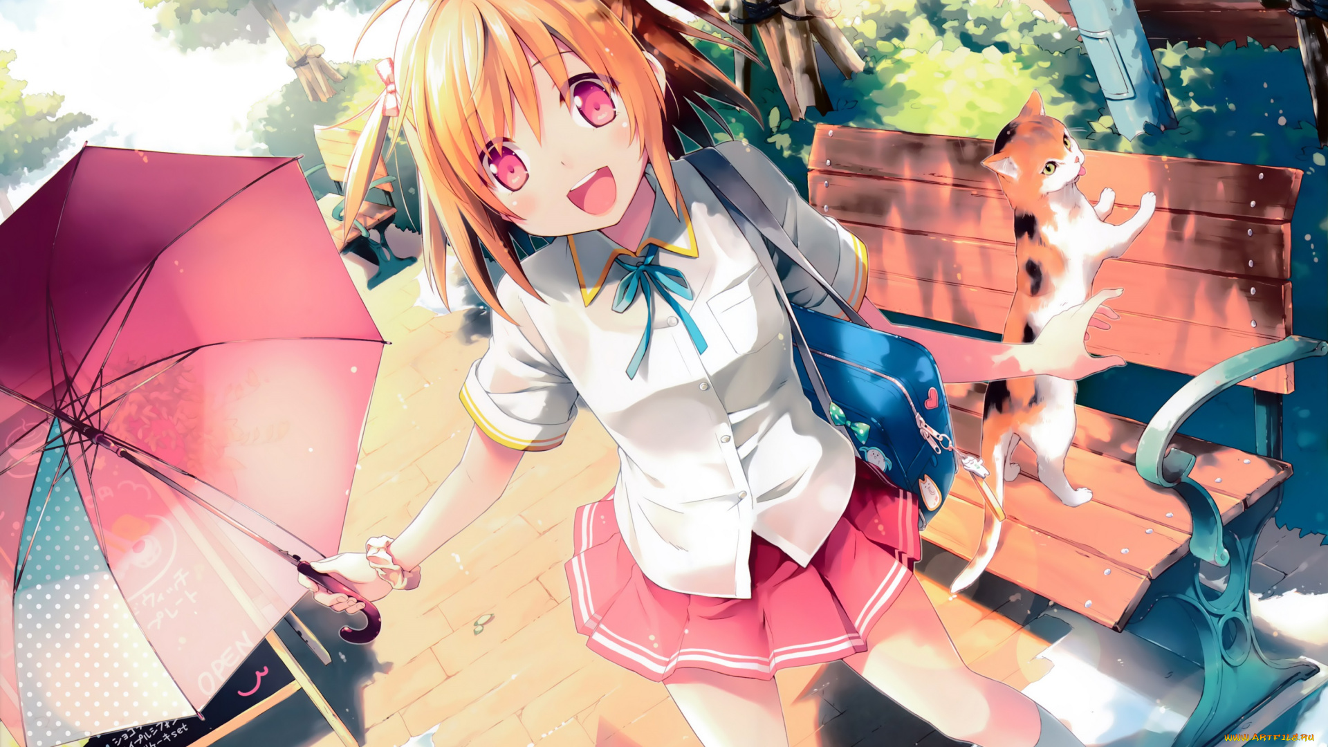 аниме, kantoku, , artbook, девушка