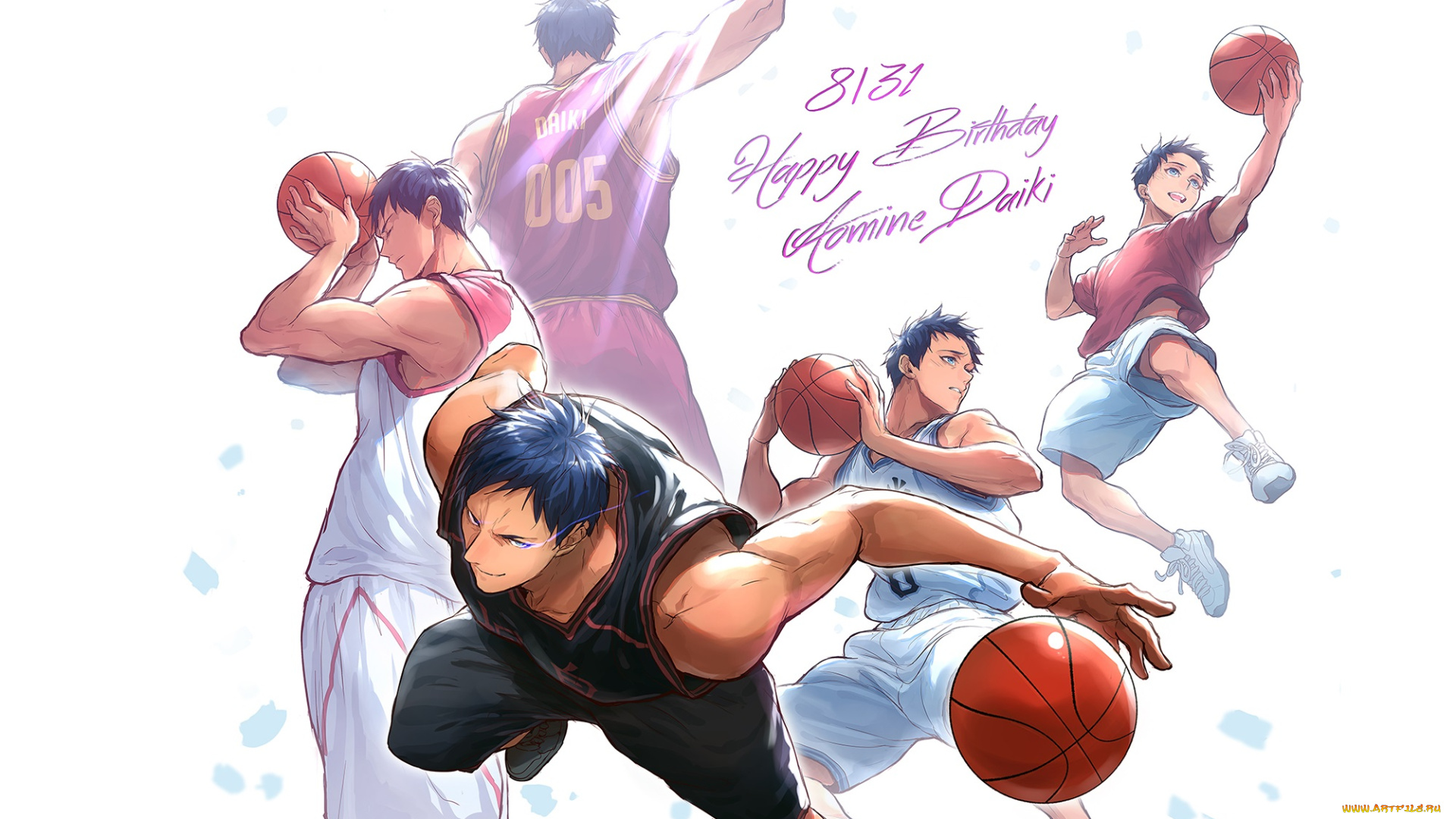 аниме, kuroko, no, baske, дайки