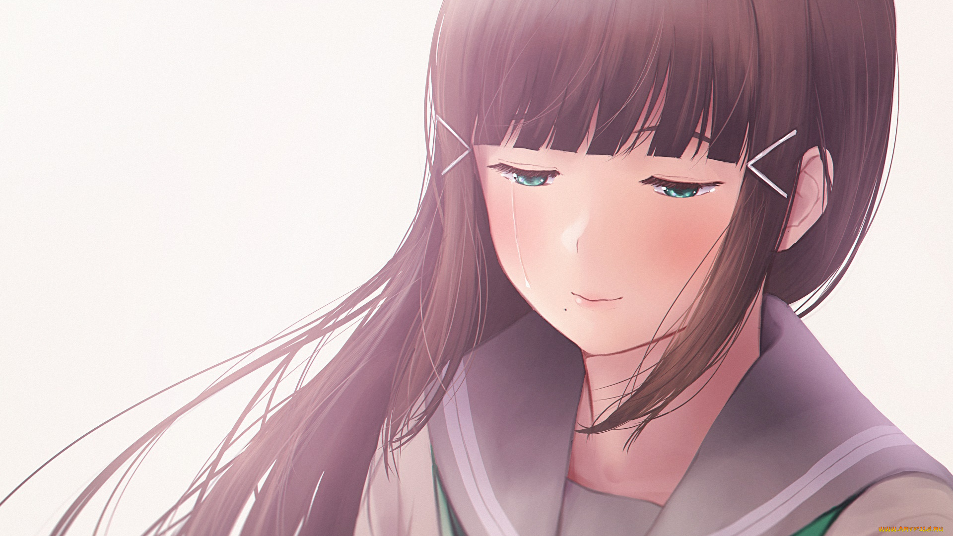 аниме, love, live, , school, idol, project, фон, взгляд, девушка