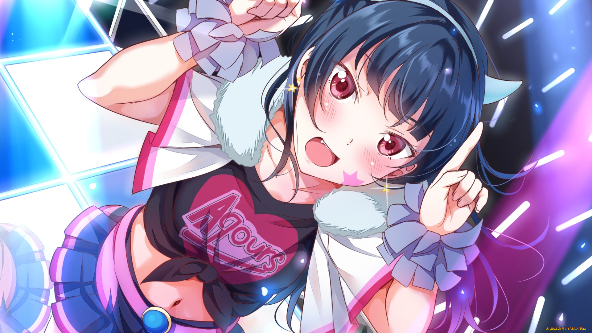 аниме, love, live, , school, idol, project, tsushima, yoshiko
