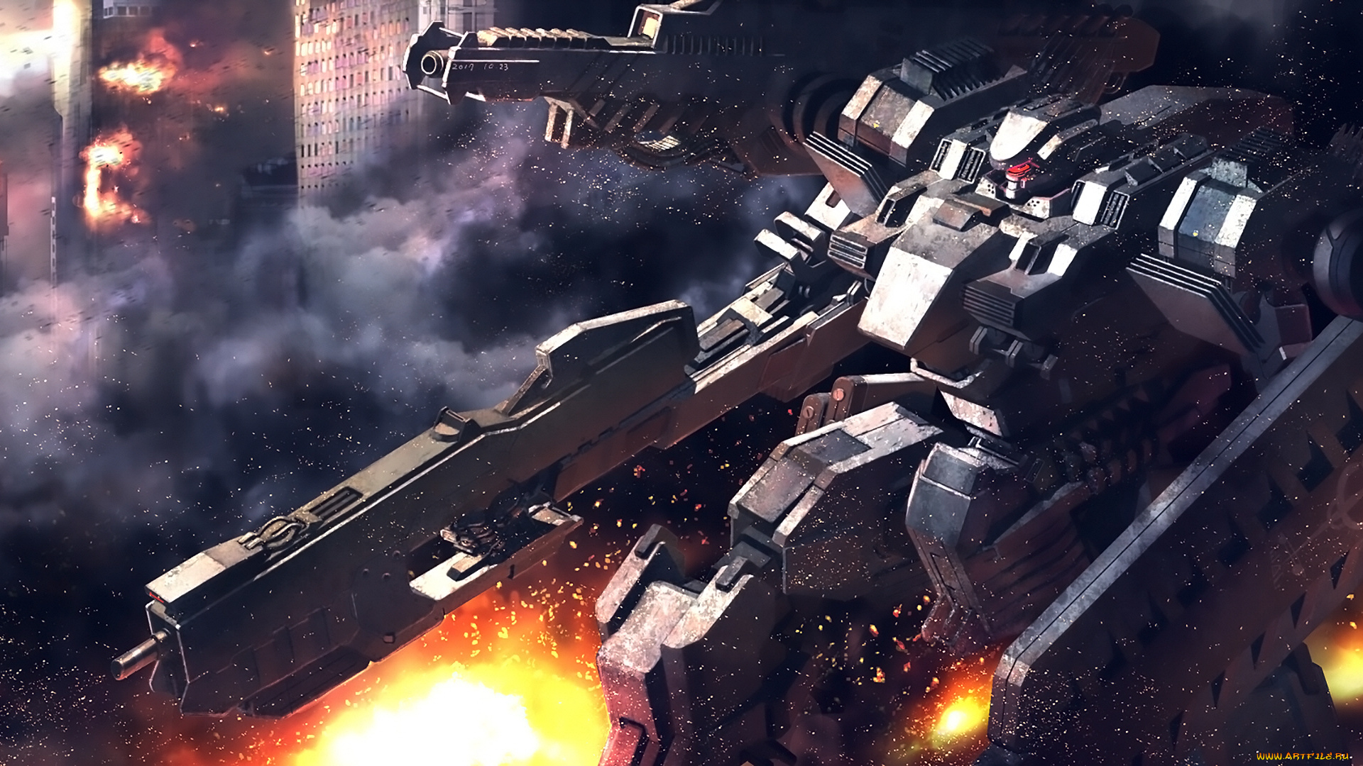 аниме, mobile, suit, gundam, робот