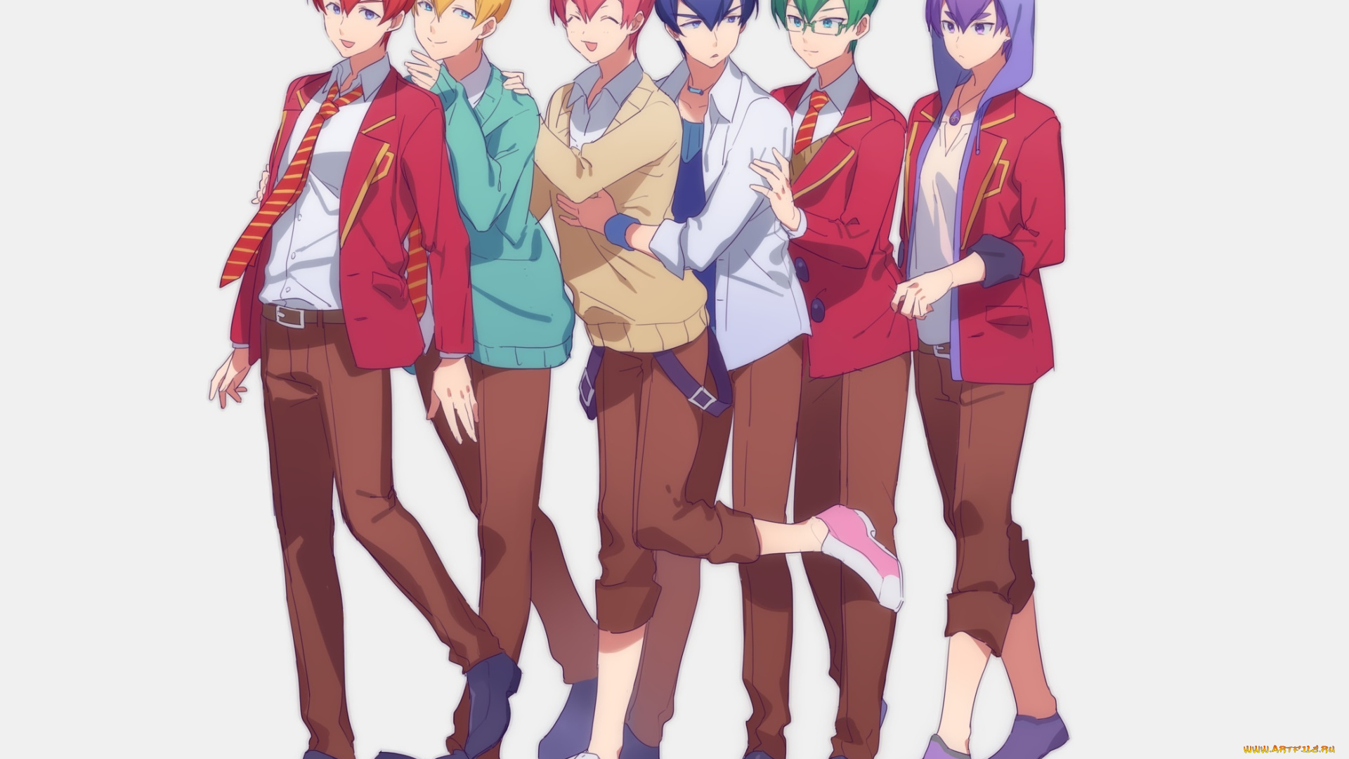 аниме, osomatsu-san, osomatsu, kun