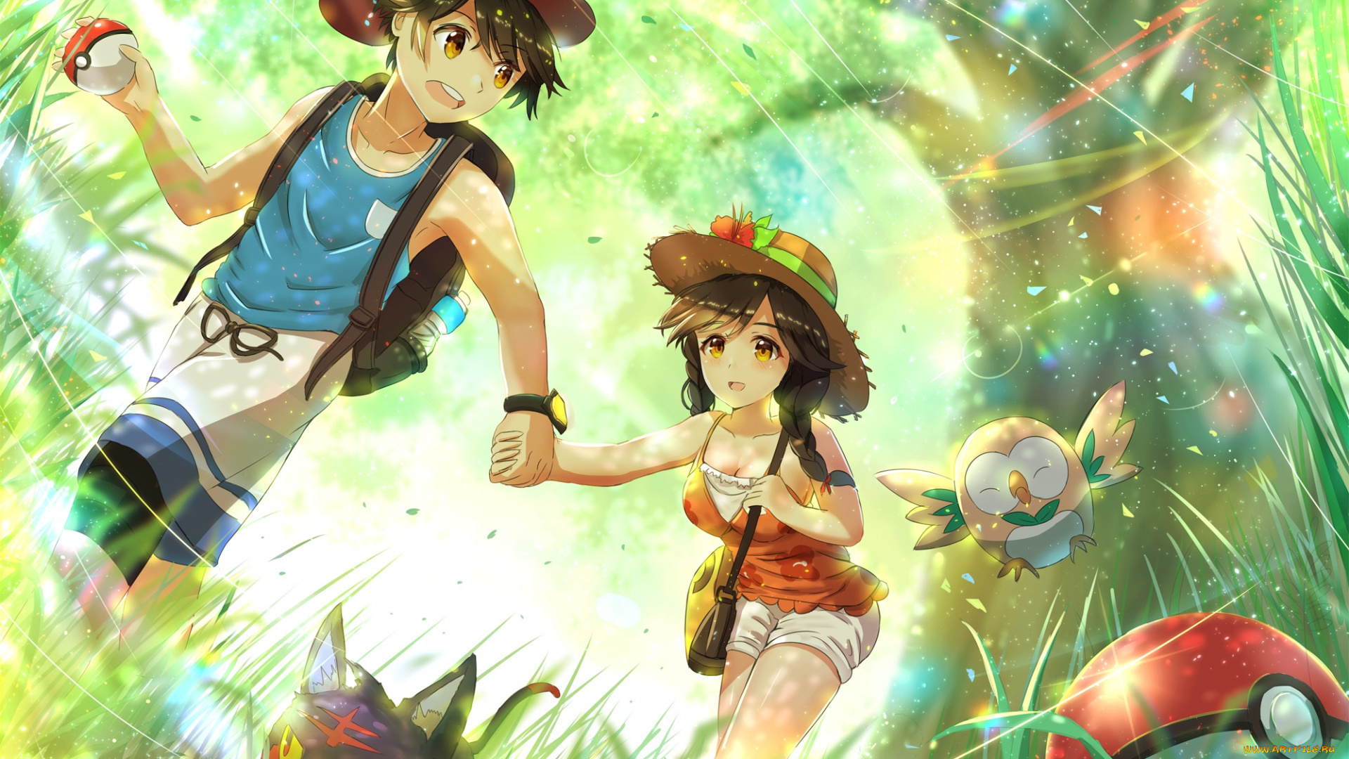 аниме, pokemon, покемон